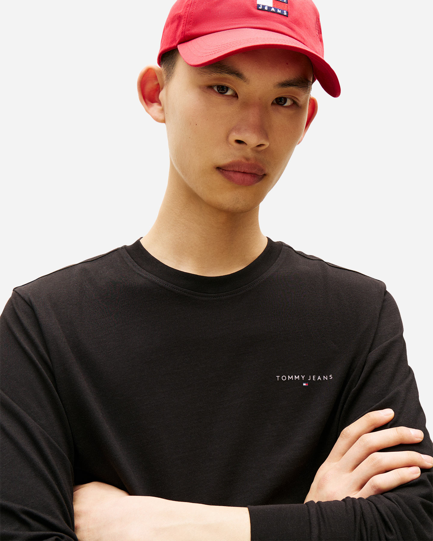 T-shirt TOMMY HILFIGER LINEAR LOGO M - Nero - 3 | Cisalfa Sport