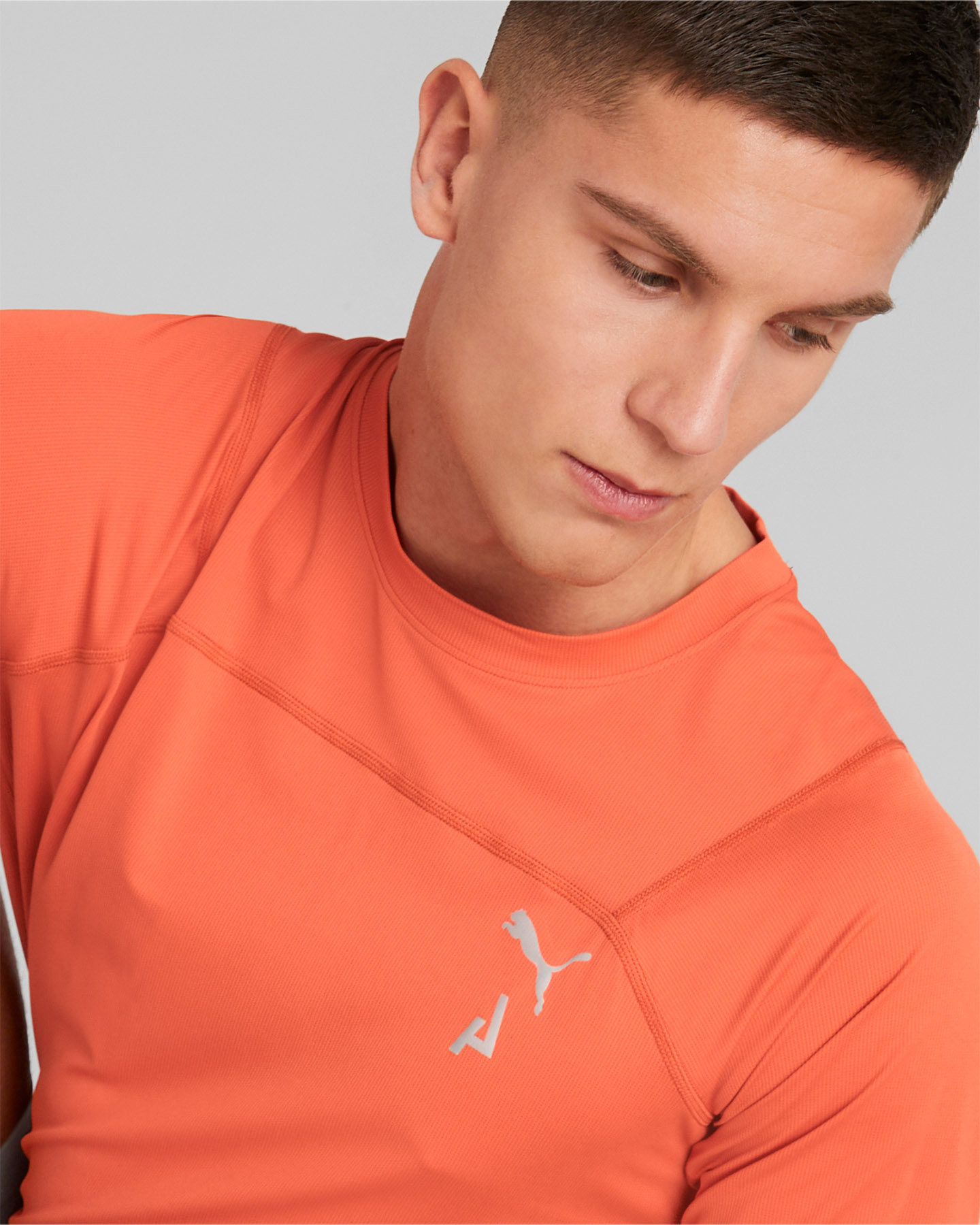 T-shirt running PUMA SEASONS COOLCELL M - Rosso - 4 | Cisalfa Sport