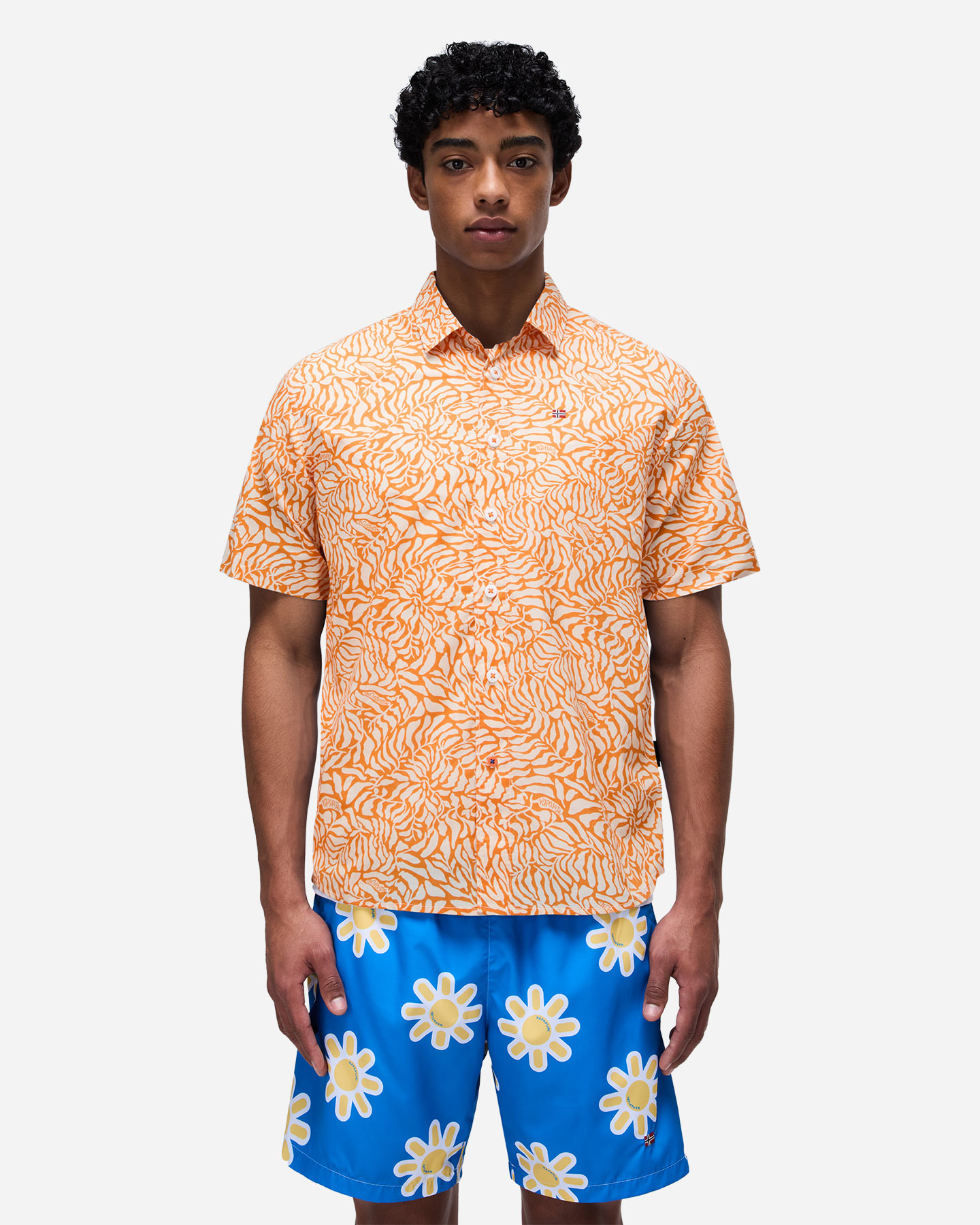 Camicia NAPAPIJRI RONGE M - Arancione - 2 | Cisalfa Sport