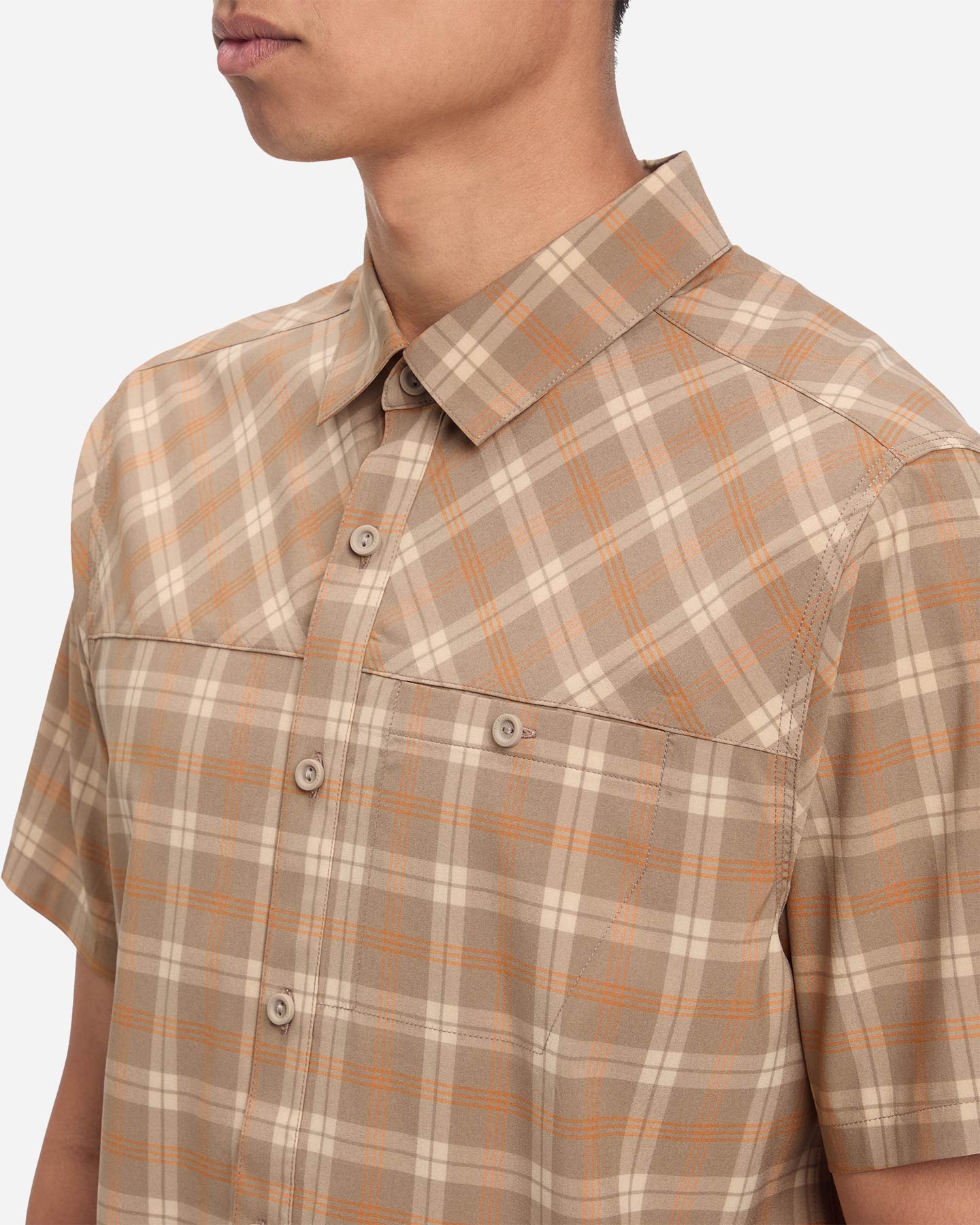 Camicia MCKINLEY ROLLO IV M - Marrone - 3 | Cisalfa Sport