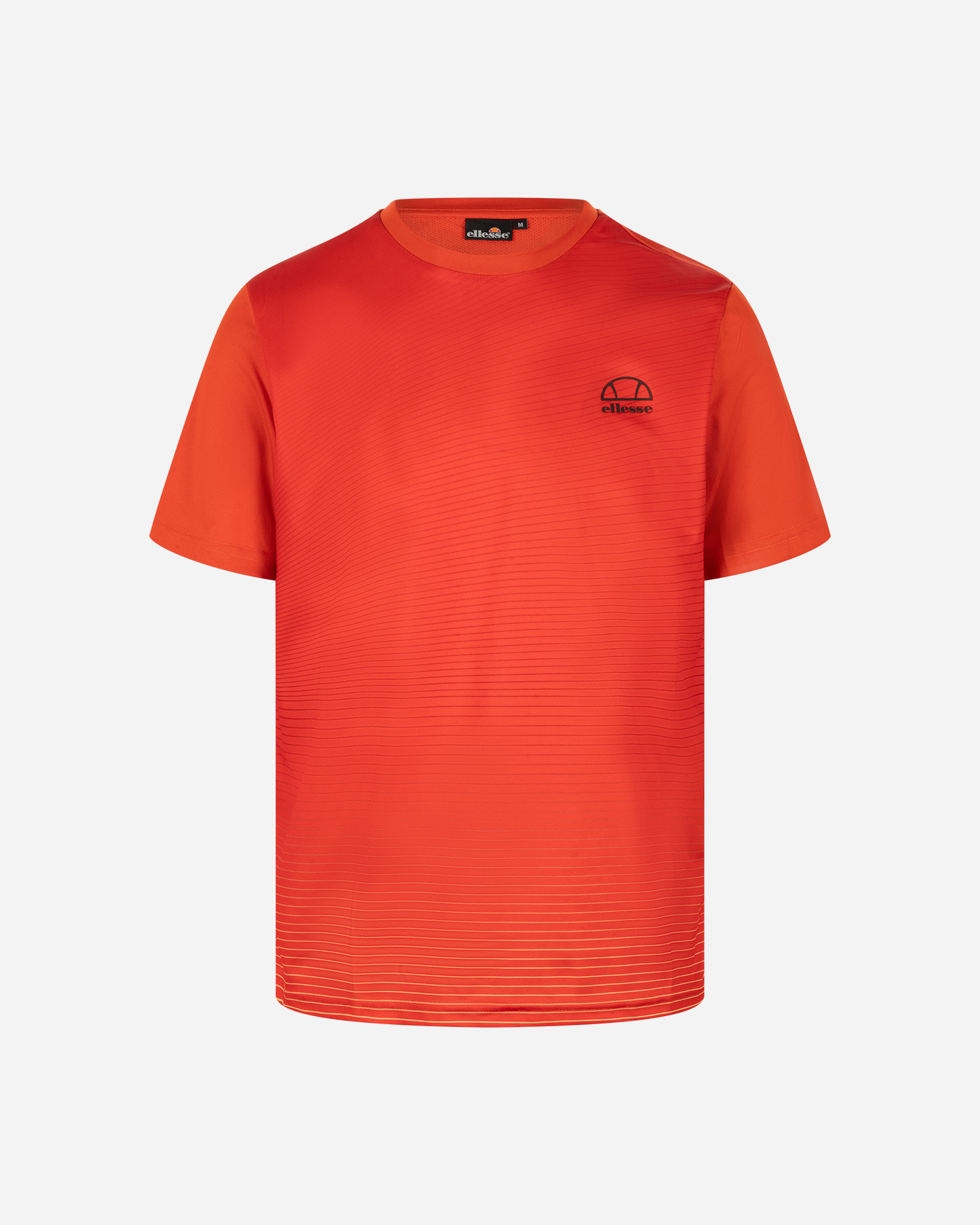 T-shirt tennis ELLESSE MULTIRIGA M - Rosso - 0 | Cisalfa Sport