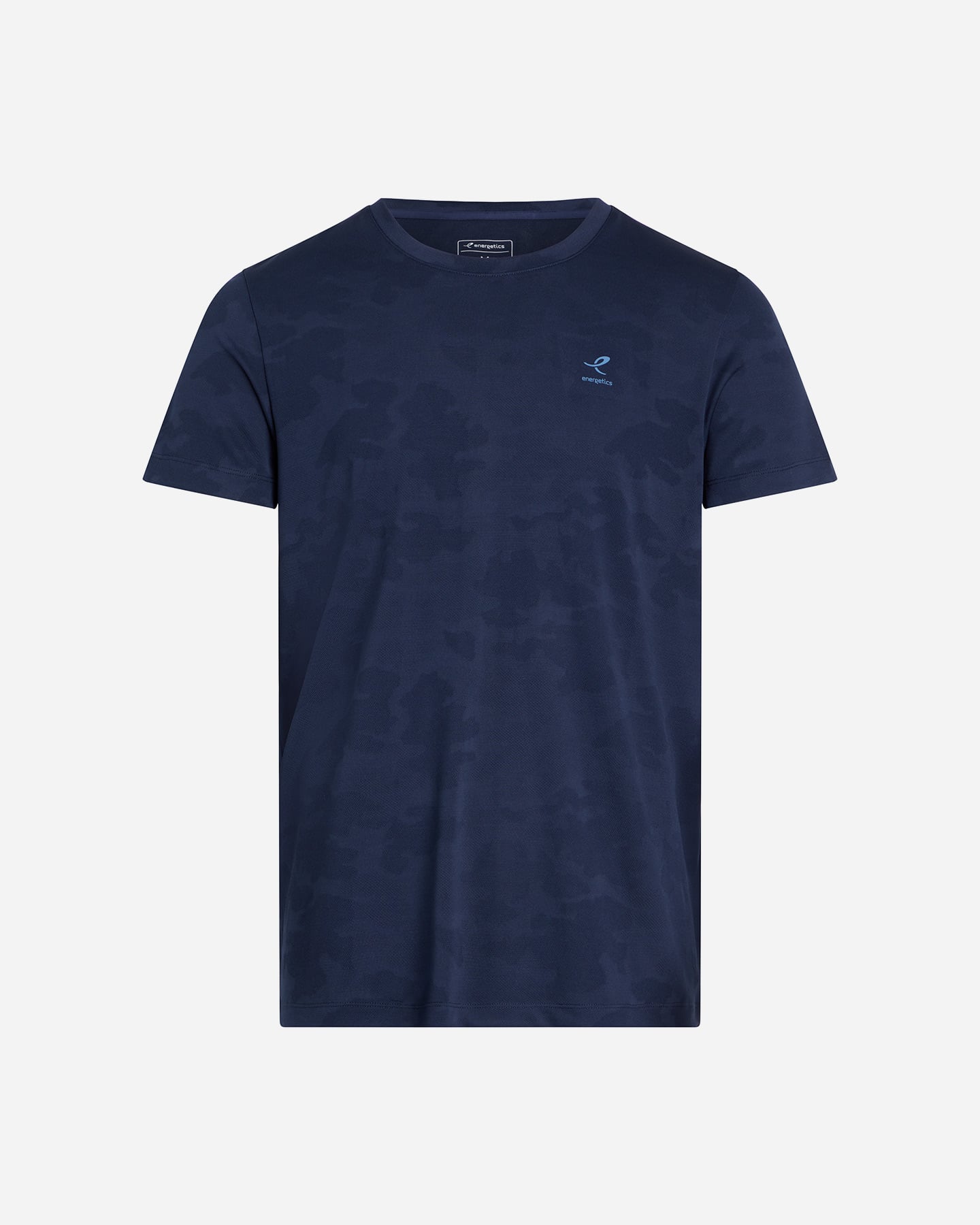 T-shirt training ENERGETICS FABIO ALL OVER PRINTED M - Blu Navy - 0 | Cisalfa Sport