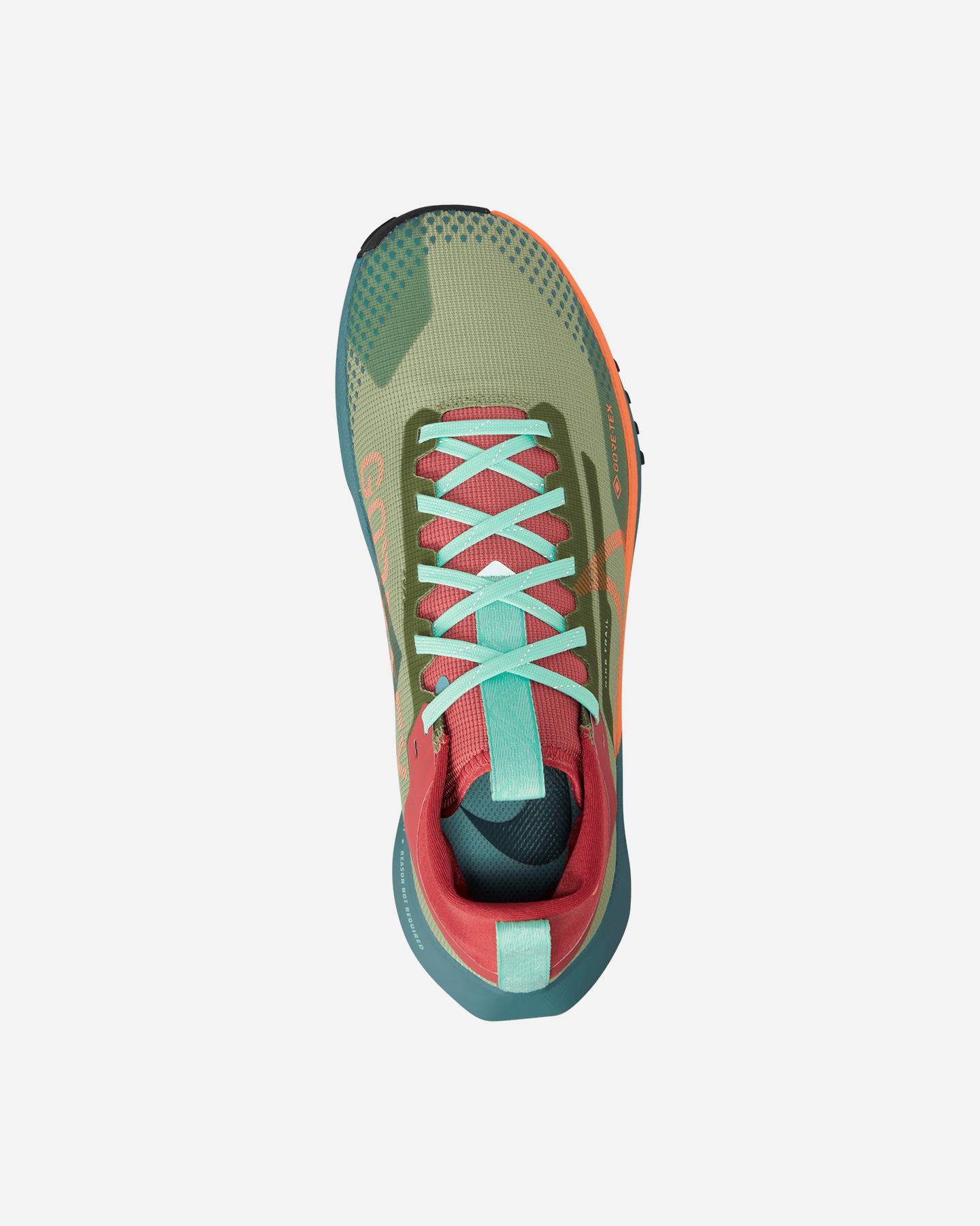 Scarpe trail NIKE REACT PEGASUS TRAIL 4 GORE-TEX W - Verde - 3 | Cisalfa Sport