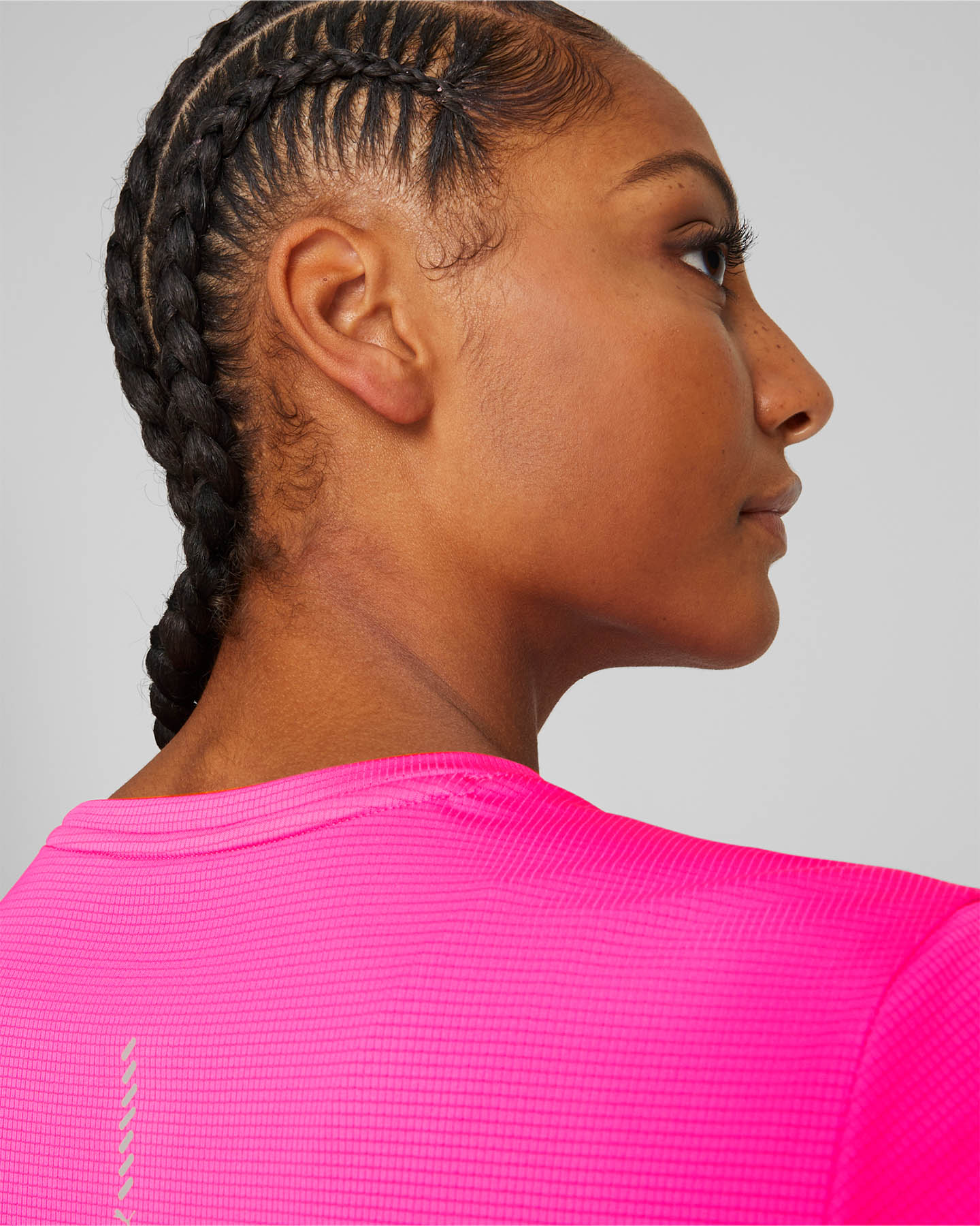 T-shirt running PUMA FAVORITE W - Rosa - 4 | Cisalfa Sport