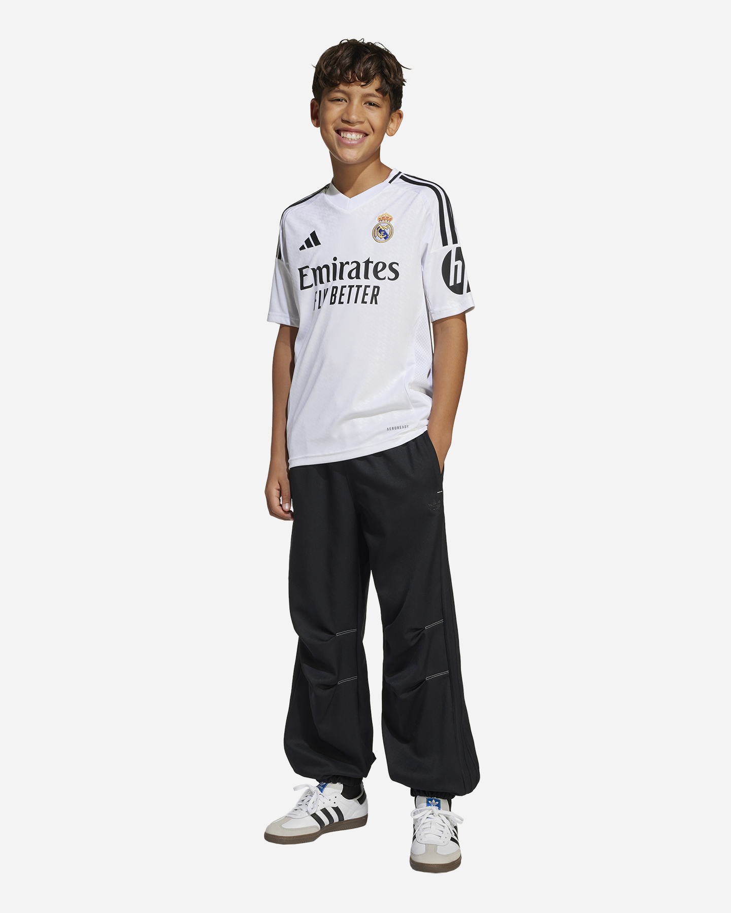 Maglia calcio ufficiale ADIDAS REAL MADRID HOME 24-25 JR - Bianco - 5 | Cisalfa Sport