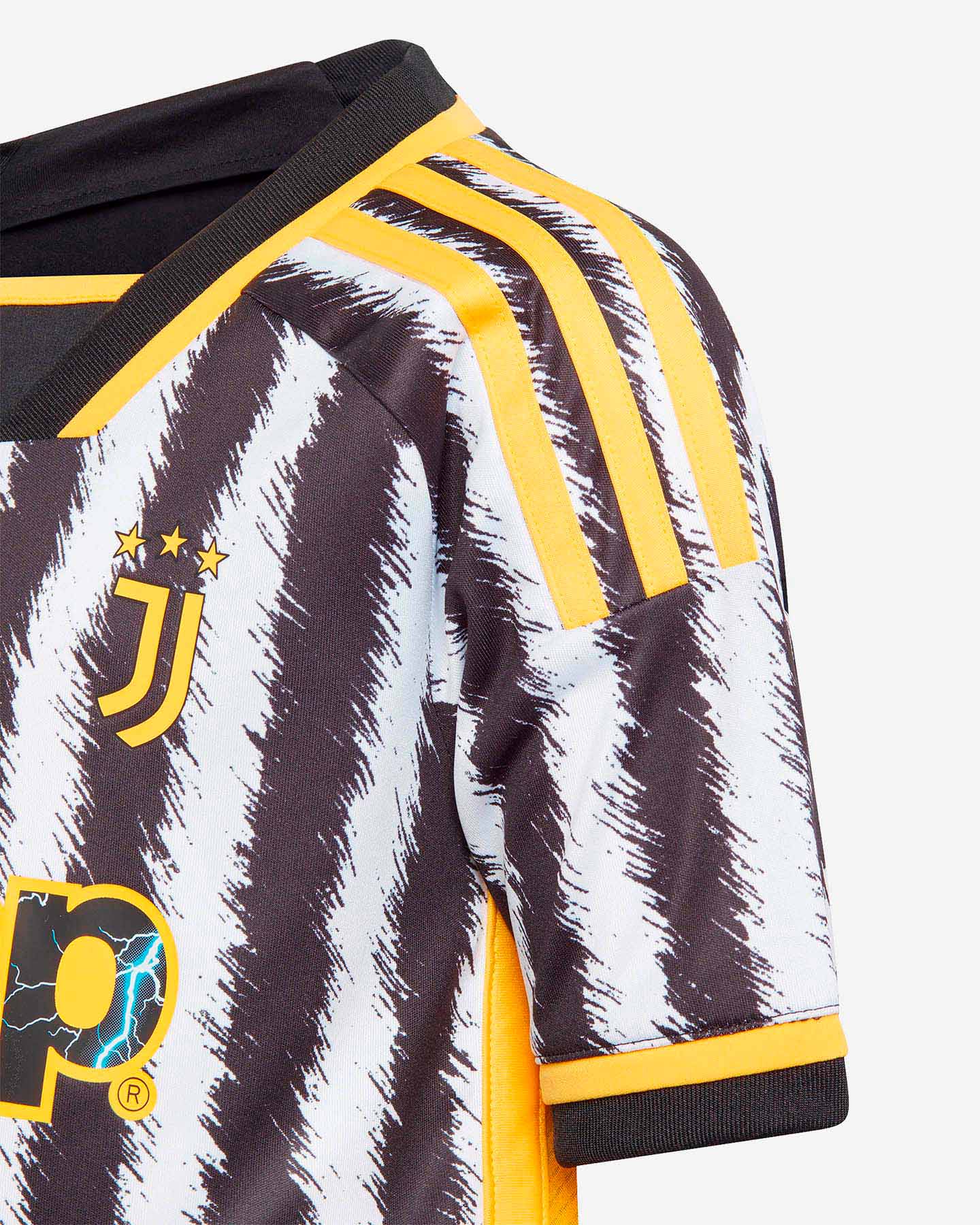 Abbigliamento calcio ufficiale ADIDAS MINIKIT JUVE HOME 23-24 JR - Nero - 3 | Cisalfa Sport