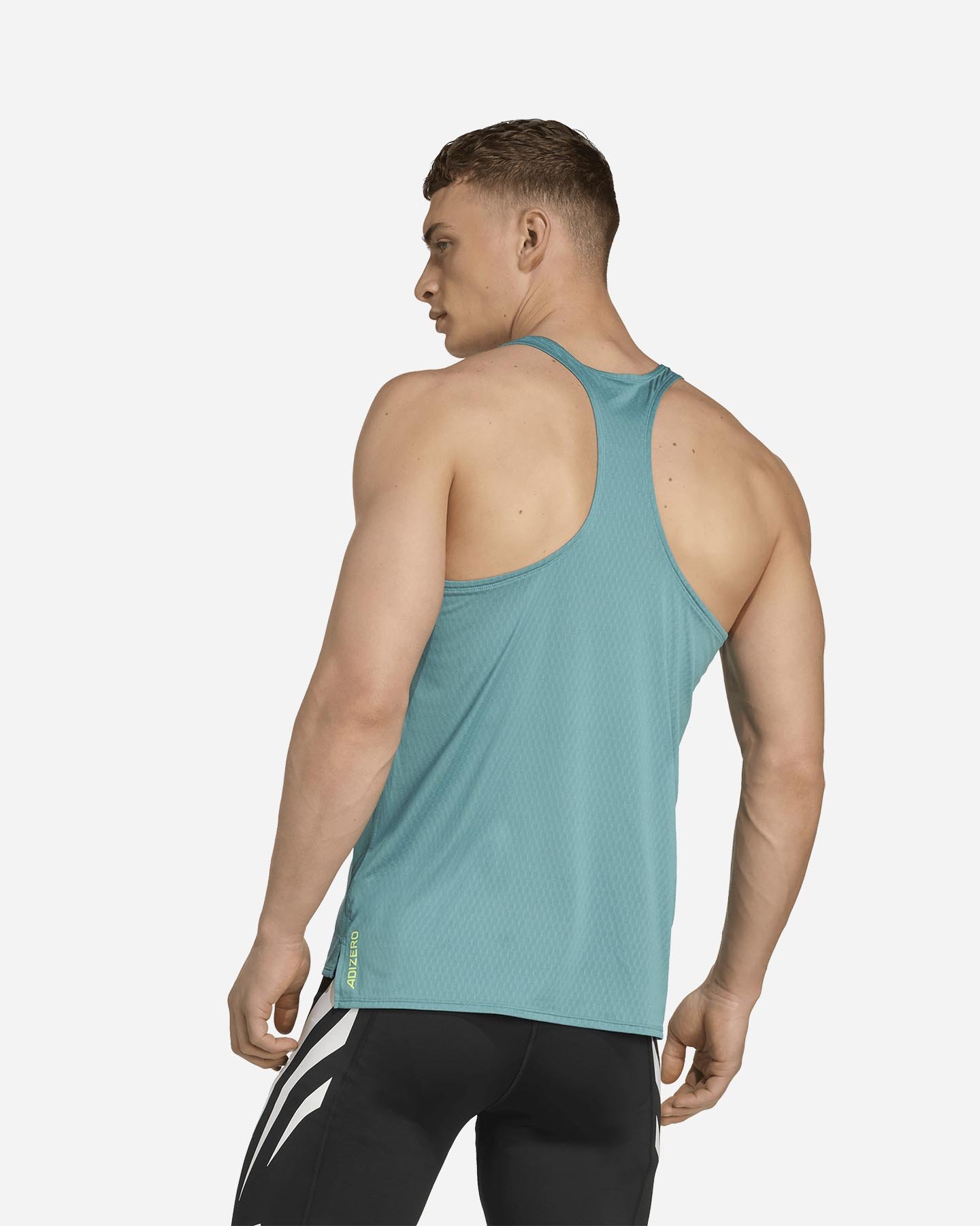 Canotta running ADIDAS ADIZERO M - Verde - 2 | Cisalfa Sport