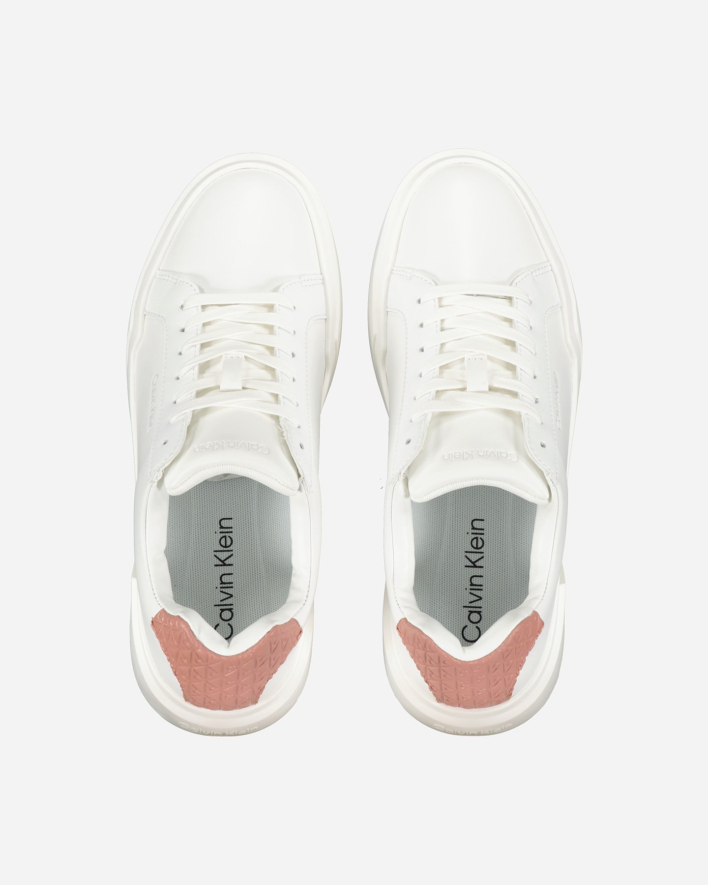 Scarpe sneakers CALVIN KLEIN JEANS CHUNKY CUPSOLE LACEUP LTH W - Bianco - 4 | Cisalfa Sport