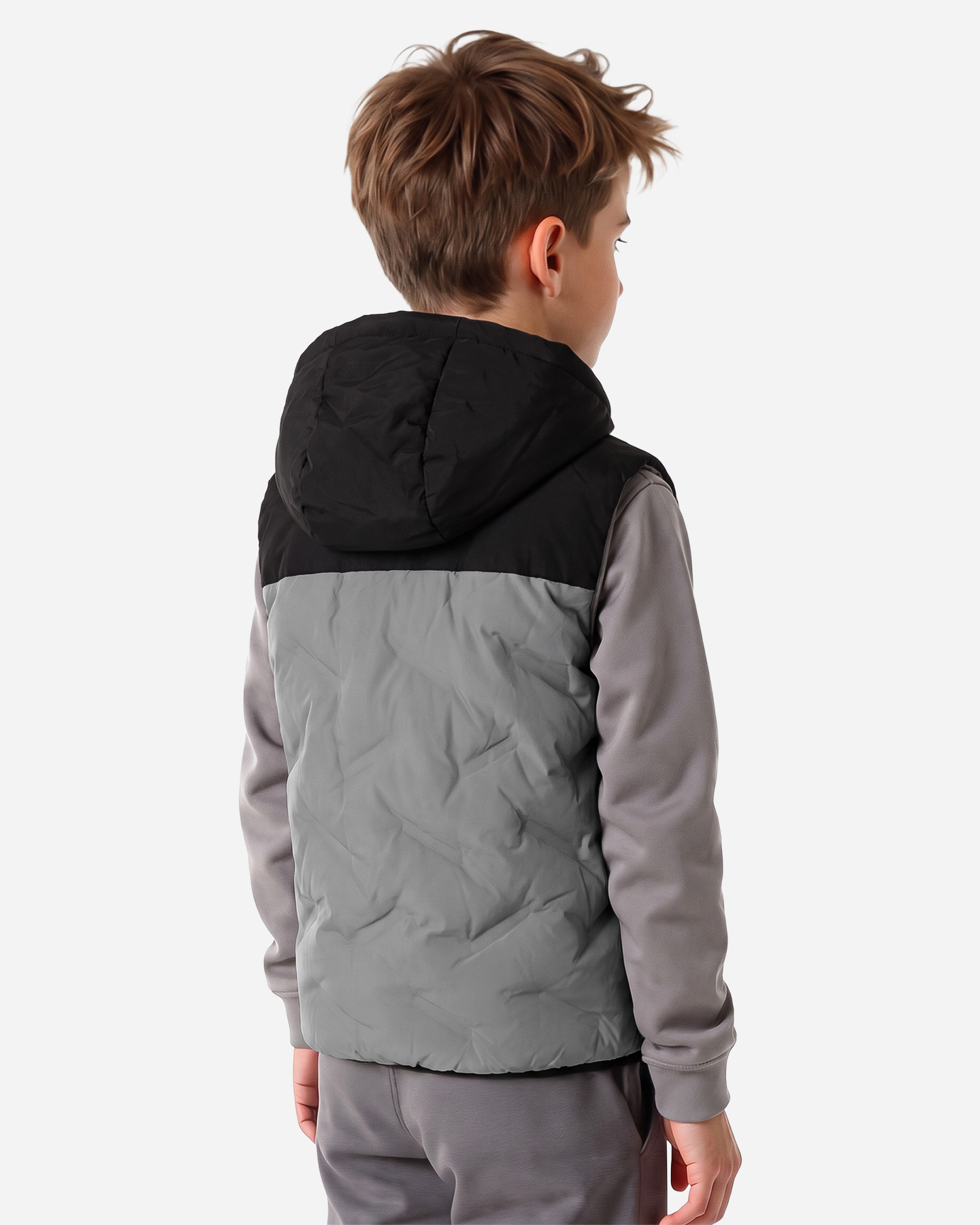 Gilet BEAR UNEARTHED NATURE JR - Grigio - 3 | Cisalfa Sport