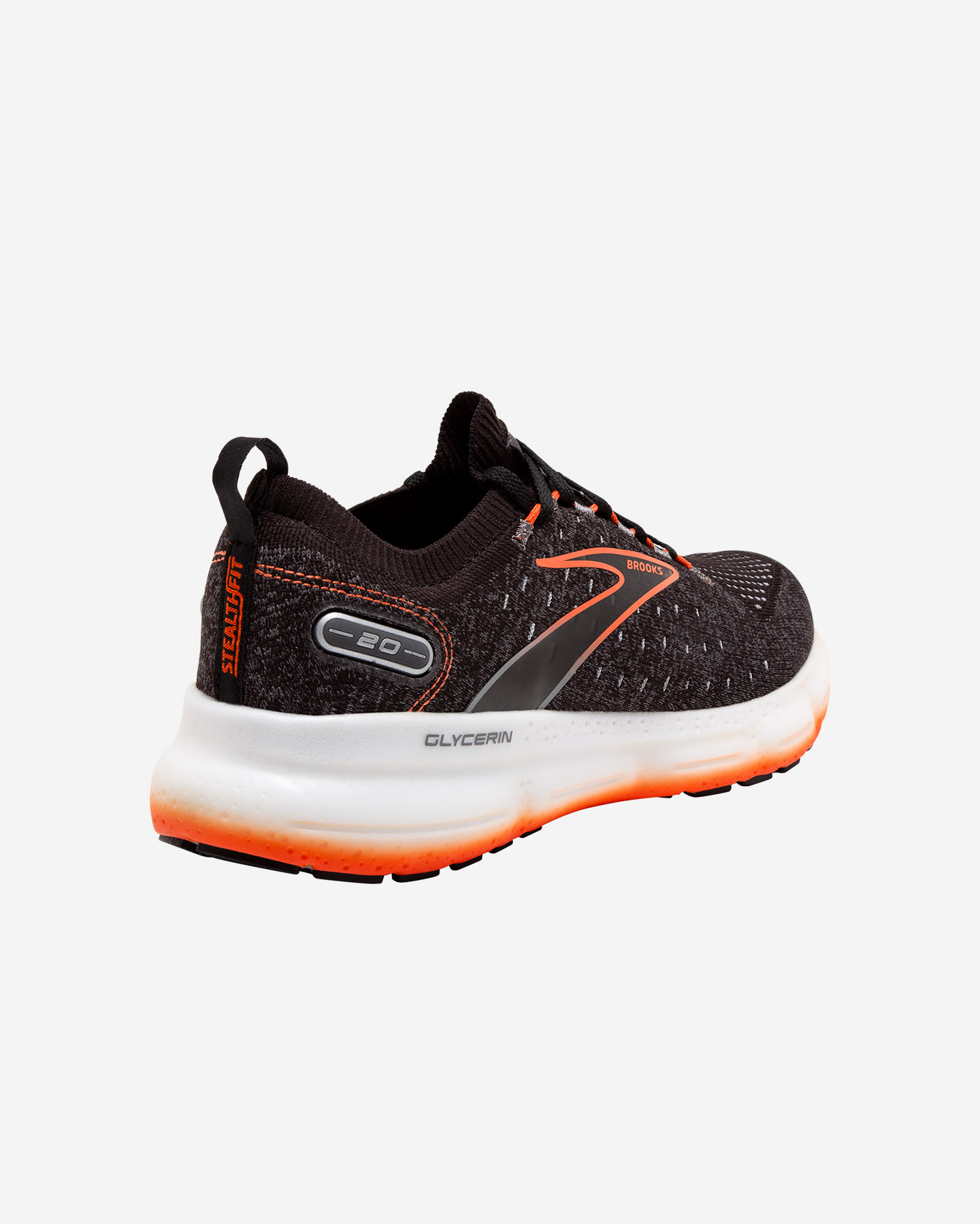 Scarpe running BROOKS GLYCERIN STEALTHFIT 20 M - Nero - 2 | Cisalfa Sport