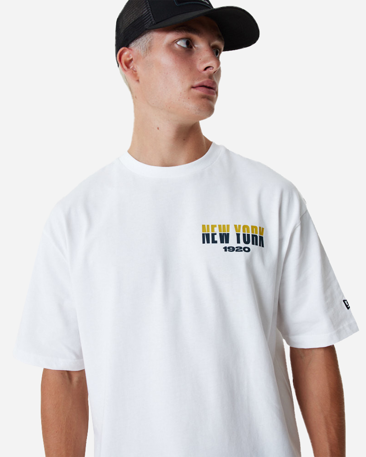 T-shirt NEW ERA BASIC  - Bianco - 2 | Cisalfa Sport