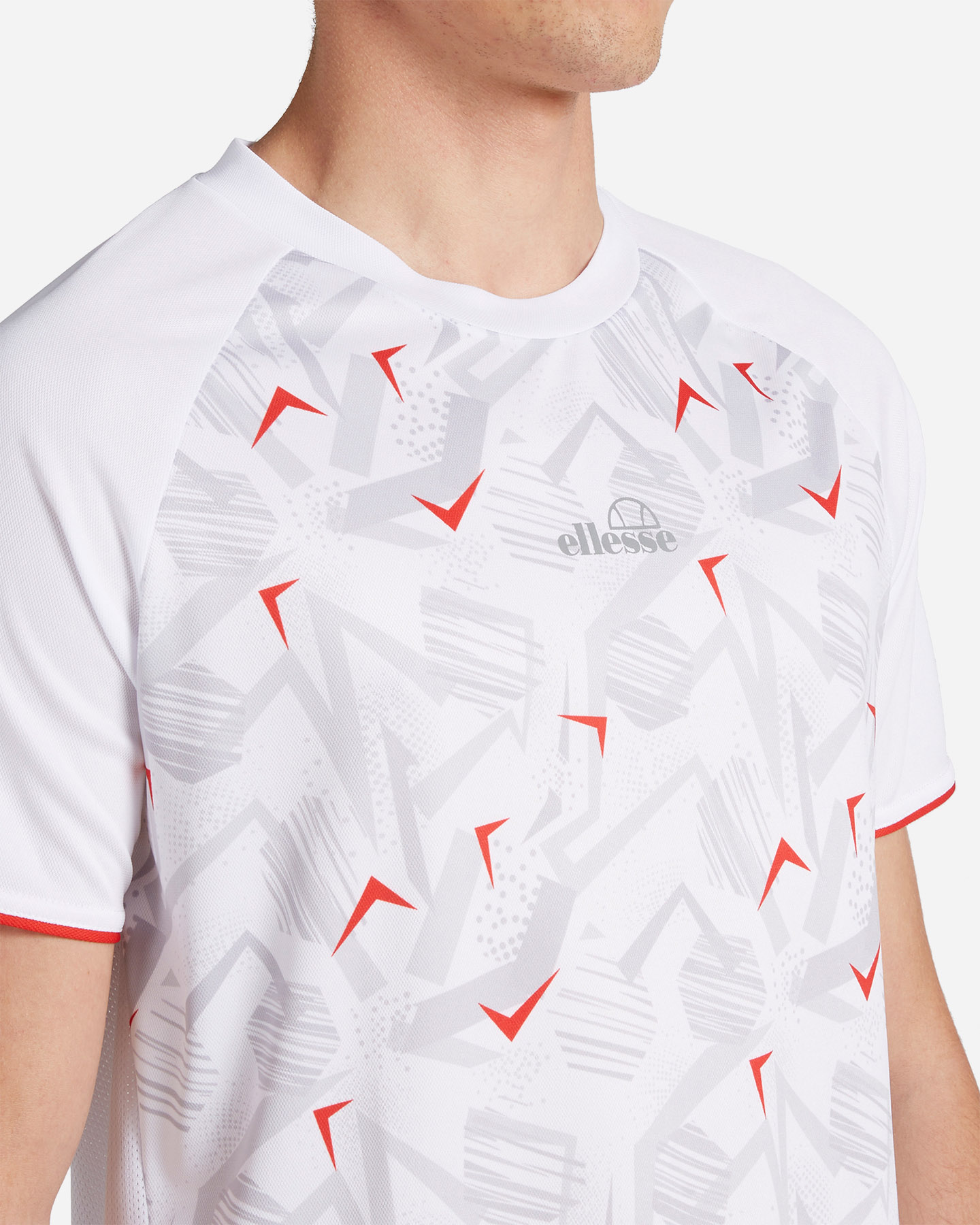 T-shirt tennis ELLESSE PADEL M - S4123299-001/255 - 4 | Cisalfa Sport