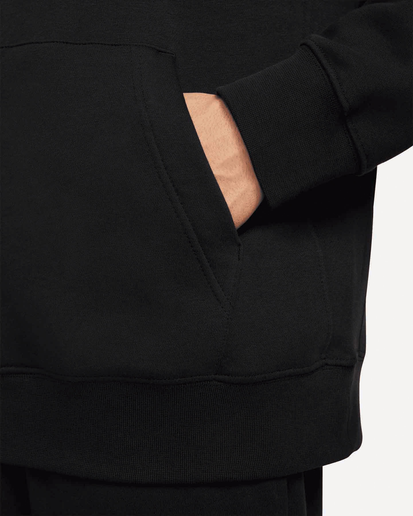 Felpa NIKE SWOOSH BIG LOGO HOODIE M - Nero - 4 | Cisalfa Sport