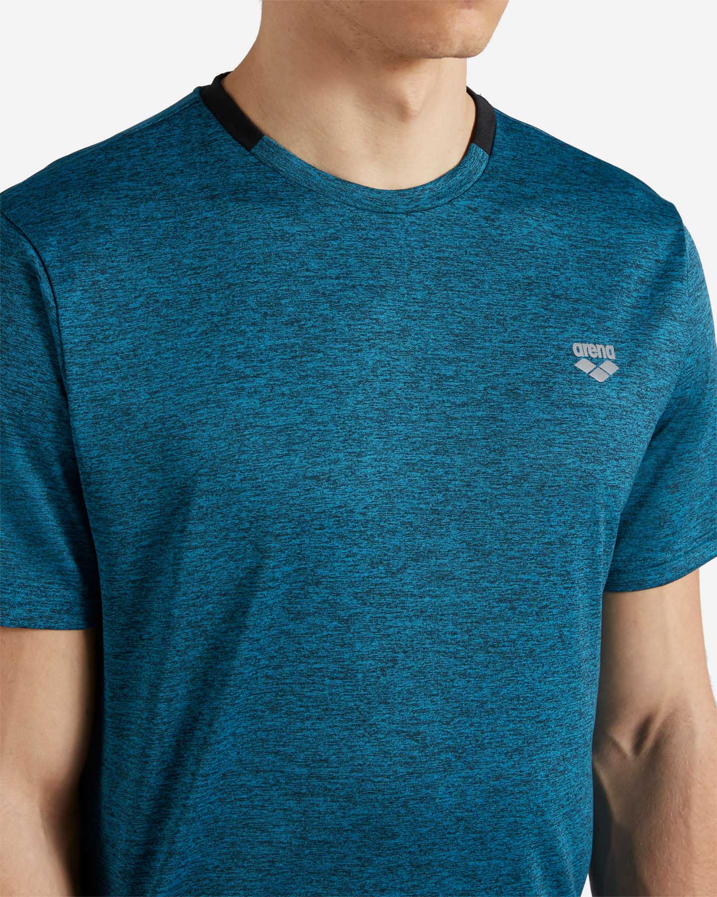 T-shirt training ARENA BASIC M - Blu - 4 | Cisalfa Sport