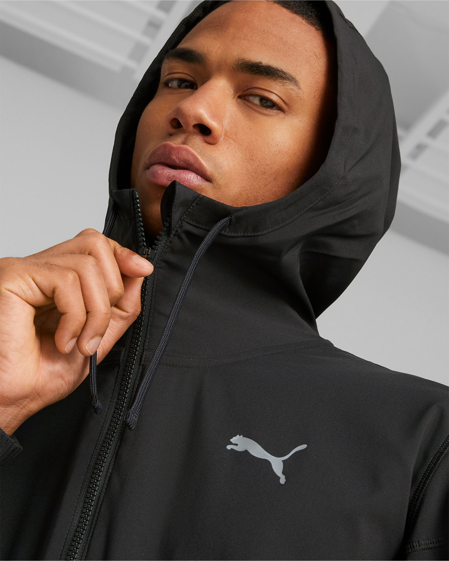 Felpa training PUMA WOVEN M - Nero - 5 | Cisalfa Sport