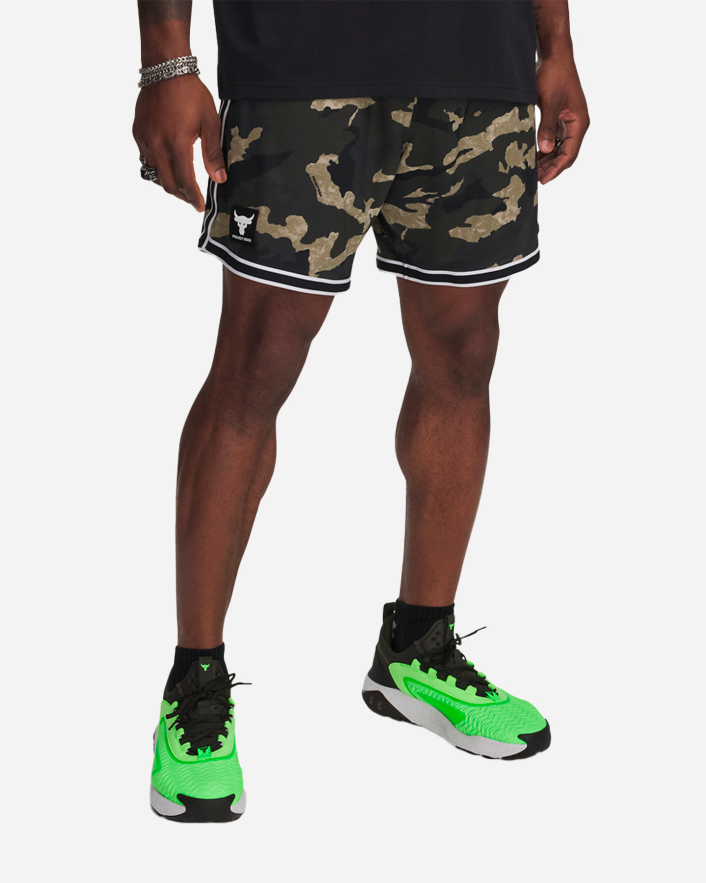 Pantaloncini UNDER ARMOUR THE ROCK CAMO M - Verde - 0 | Cisalfa Sport