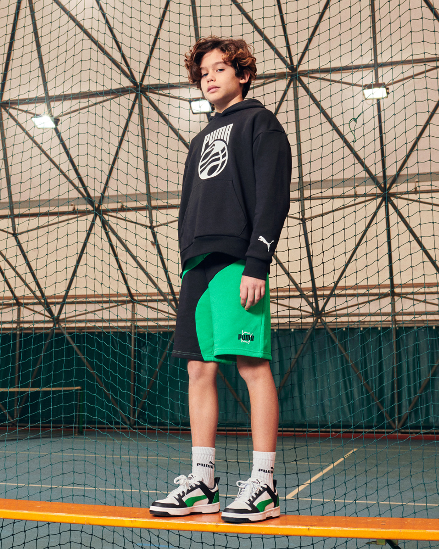 Felpa PUMA BBALL OVER JR - 12 | Cisalfa Sport