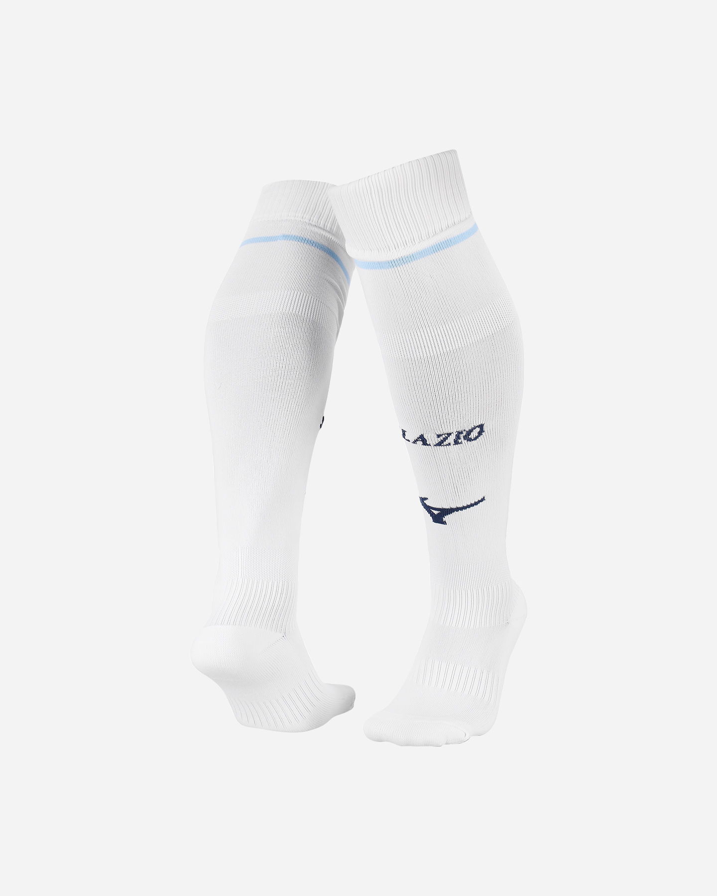 Calzettoni calcio ufficiali MIZUNO LAZIO HOME 24-25 M - Bianco - 0 | Cisalfa Sport