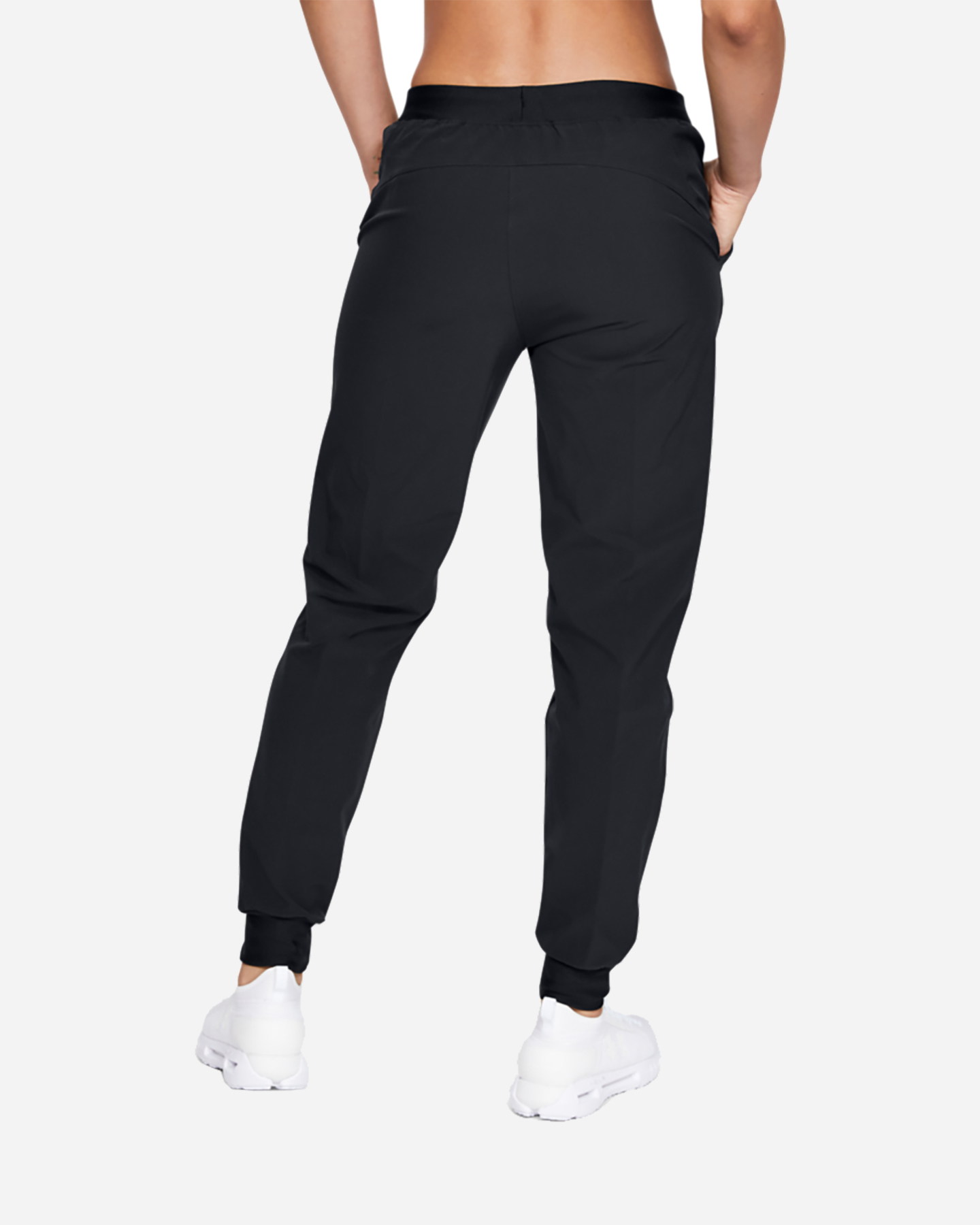 Pantalone UNDER ARMOUR WOVEN W - Nero - 1 | Cisalfa Sport