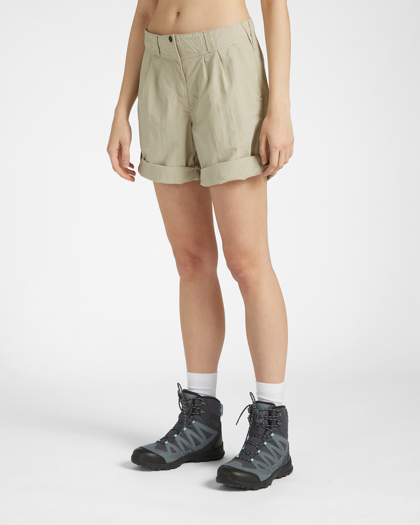 Pantaloncini 8848 MOUNTAIN ESSENTIAL W - Beige - 2 | Cisalfa Sport