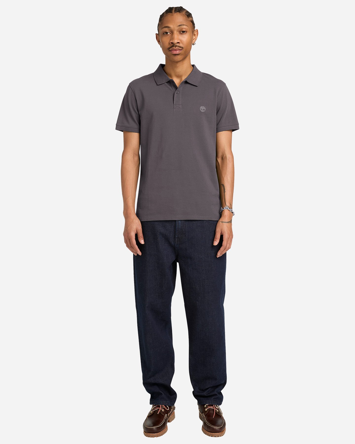 Polo TIMBERLAND MILLERS RIVER M - Antracite - 3 | Cisalfa Sport