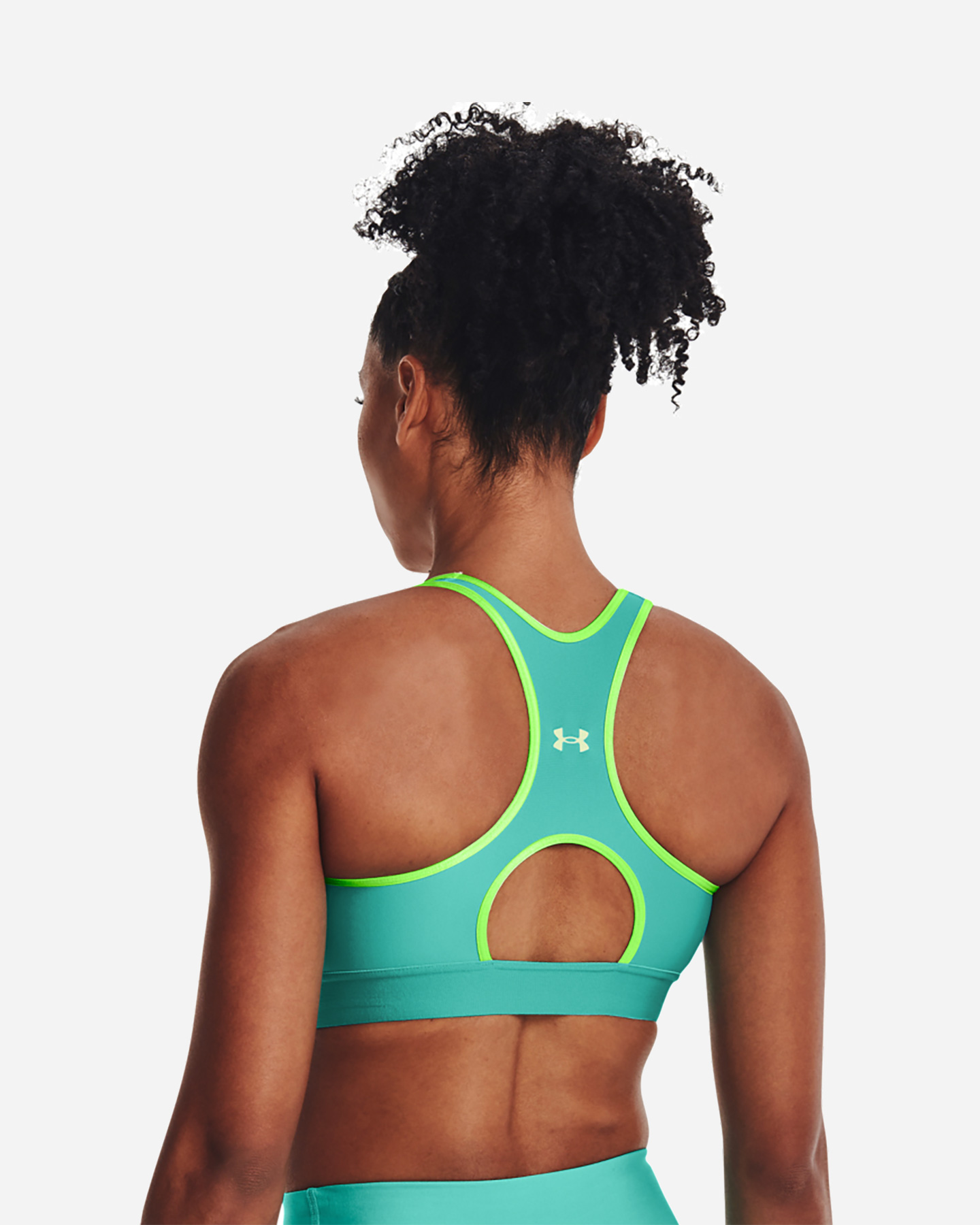 Bra training UNDER ARMOUR POLY W - Verde - 1 | Cisalfa Sport