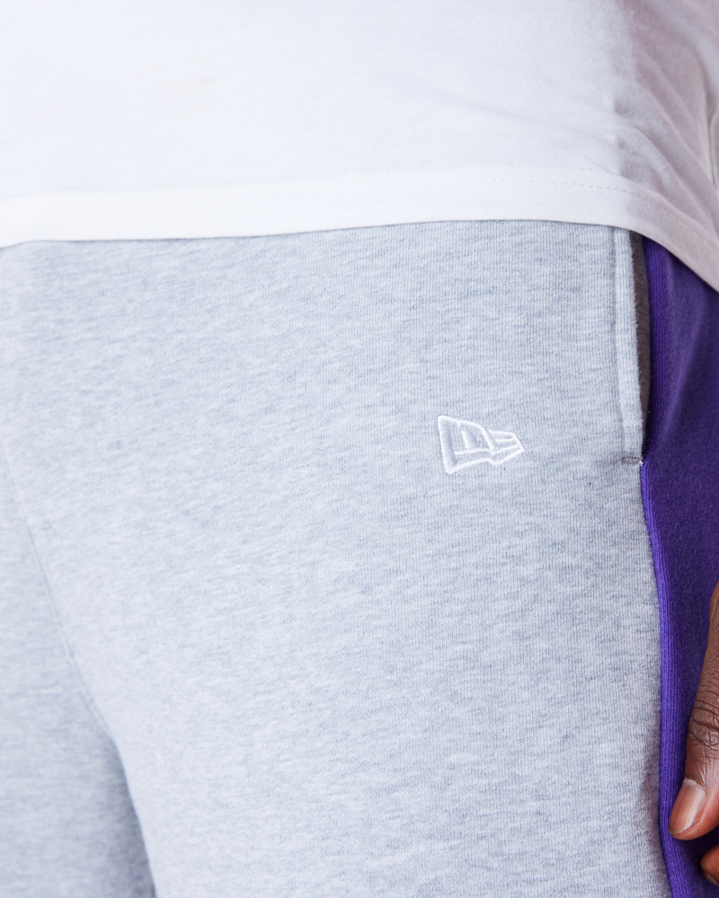 Abbigliamento basket NEW ERA PANEL LAKERS JOGGER M - Grigio - 3 | Cisalfa Sport