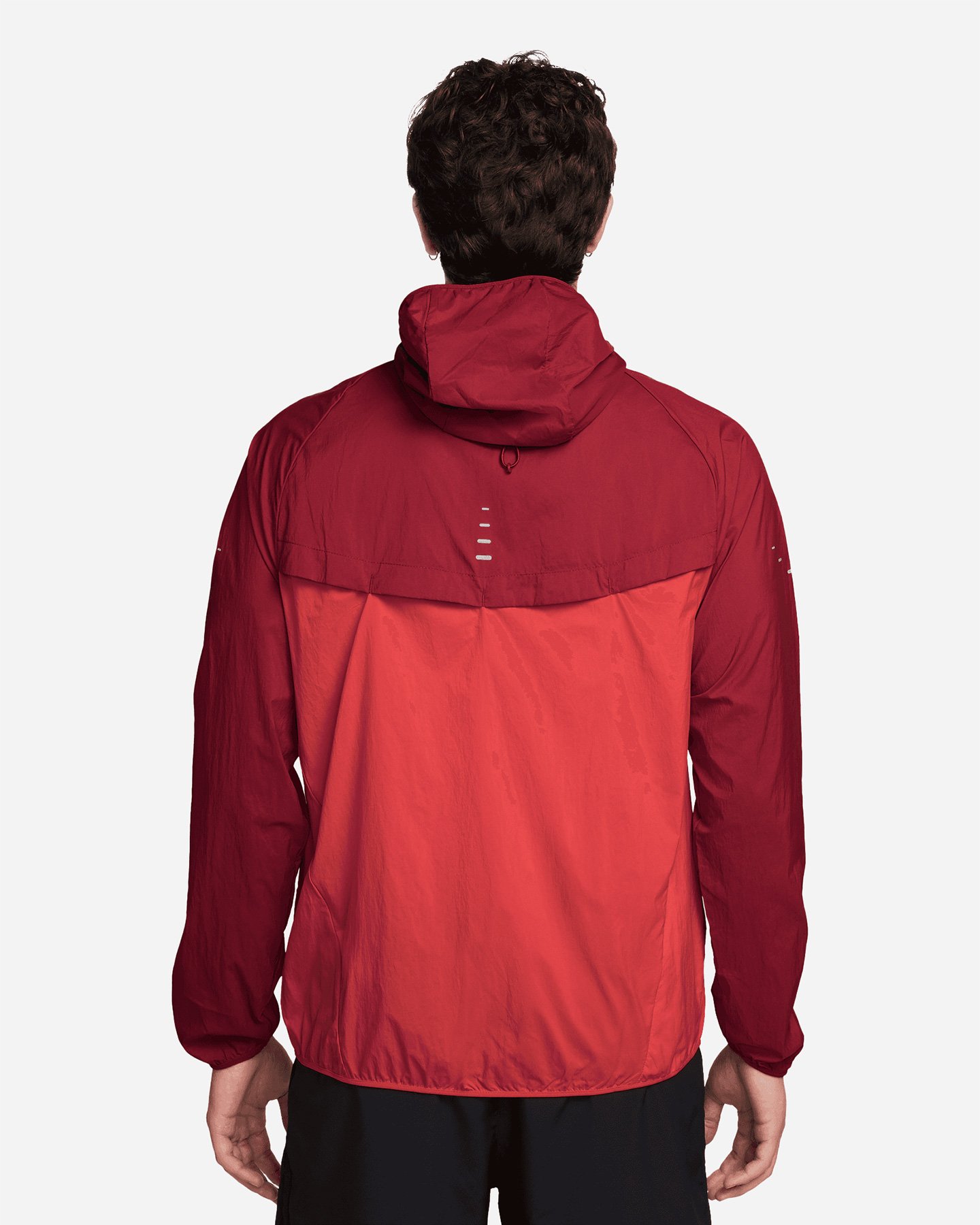 Giacca running NIKE STRIDE M - Rosso - 1 | Cisalfa Sport