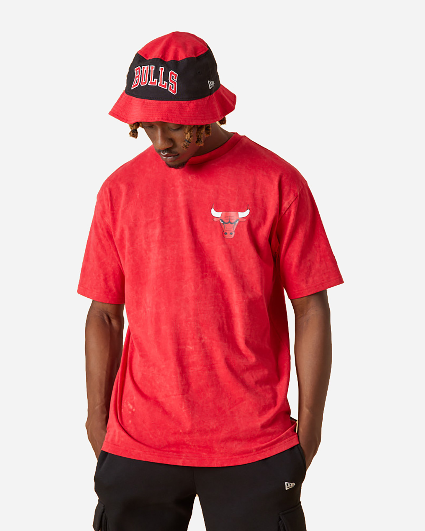 T-shirt NEW ERA NBA WASHED CHICAGO BULLS M - 0 | Cisalfa Sport
