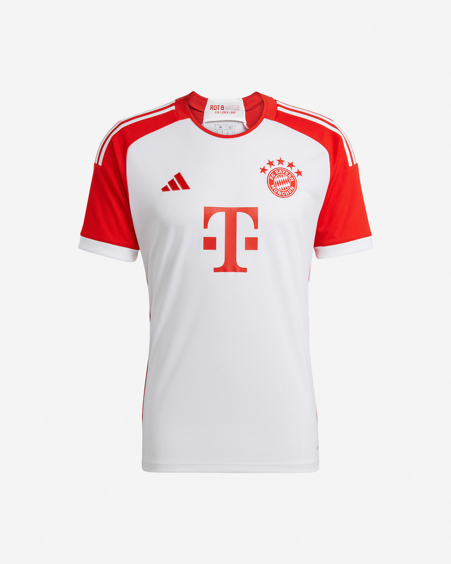 Maglia calcio ufficiale ADIDAS BAYERN MONACO HOME 23-24 M - Bianco - 0 | Cisalfa Sport