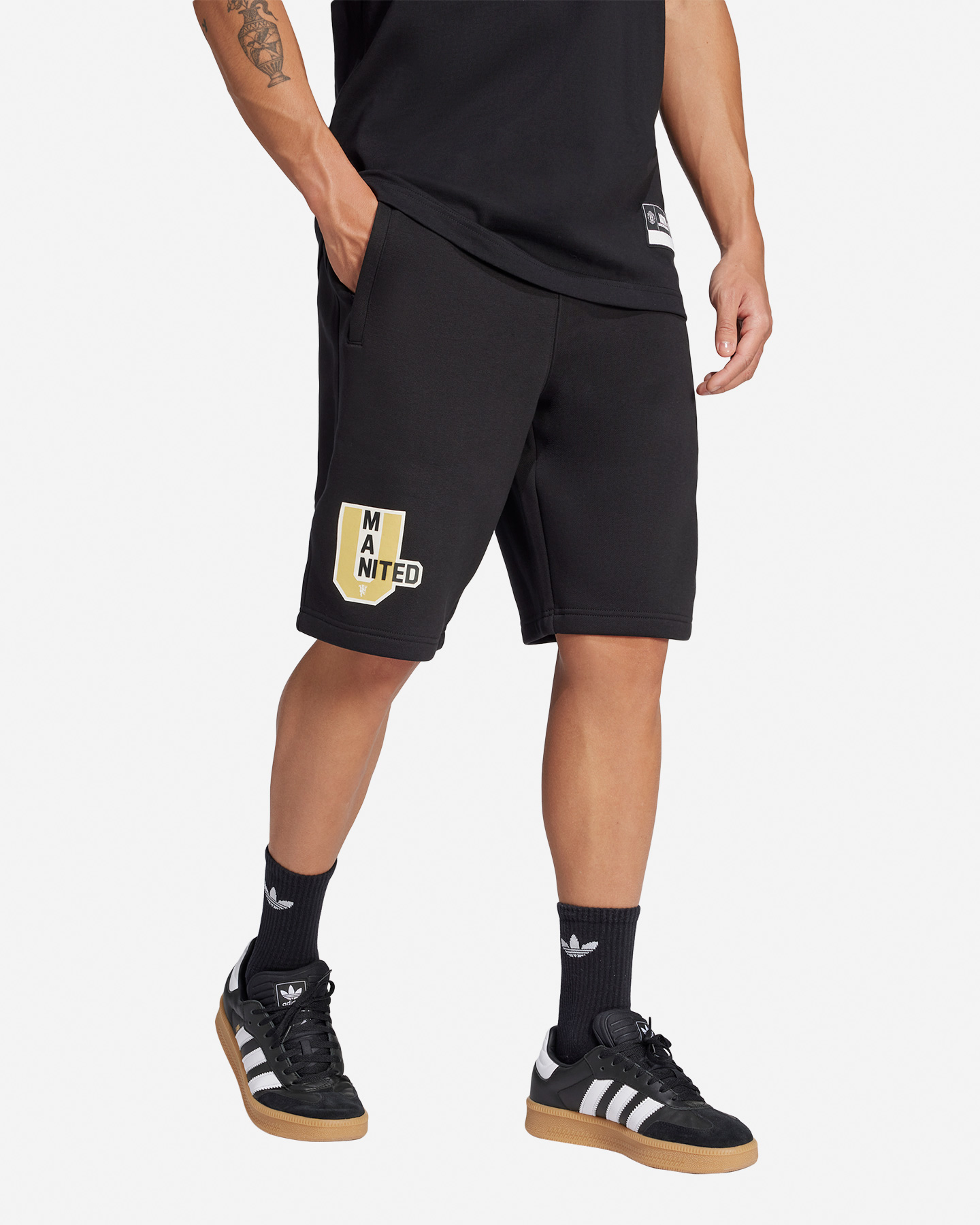 Abbigliamento calcio ufficiale ADIDAS MANCHESTER UNITED FC VRCT OG M - Nero - 3 | Cisalfa Sport