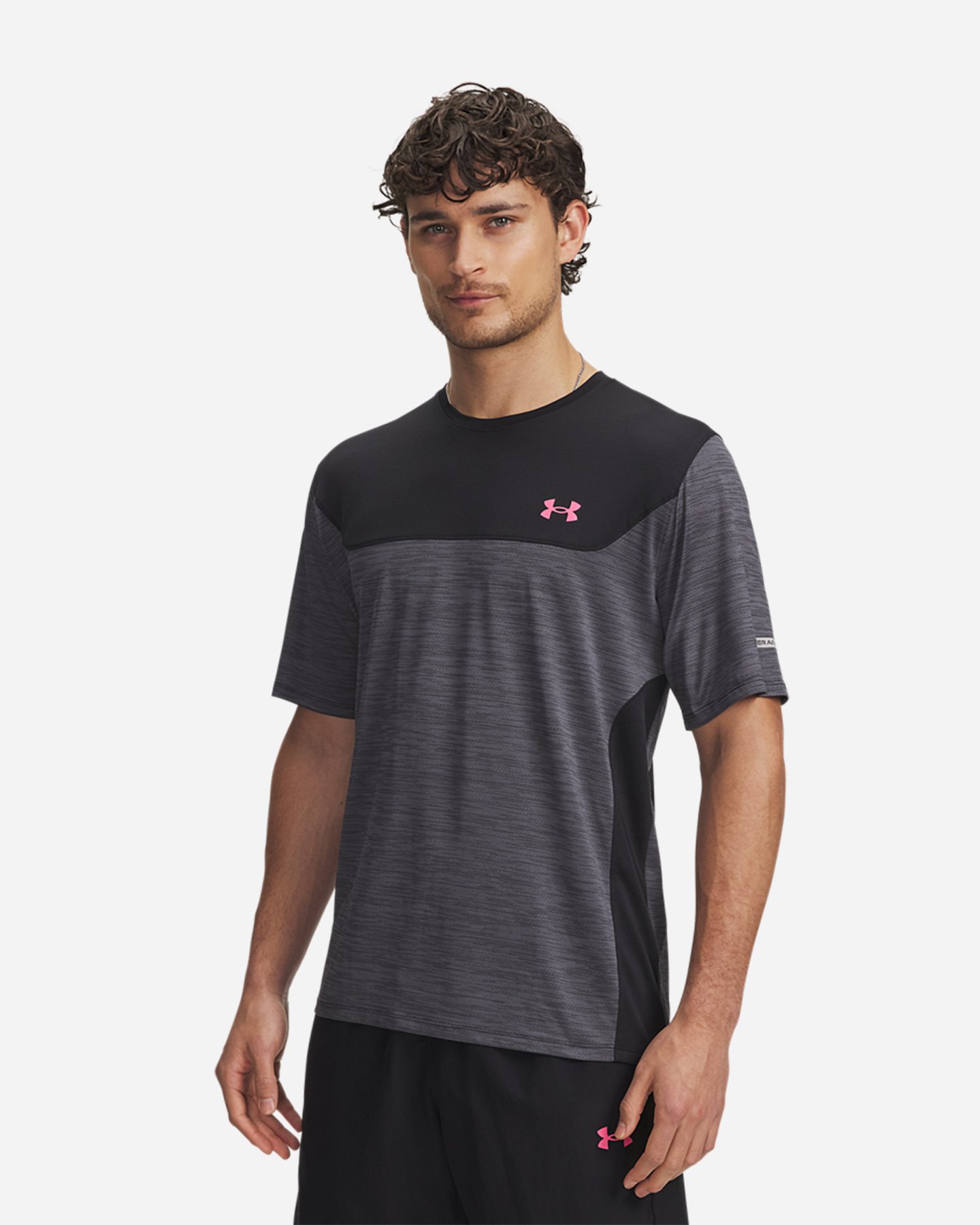 T-shirt UNDER ARMOUR TECH UTILITY M - Nero - 0 | Cisalfa Sport