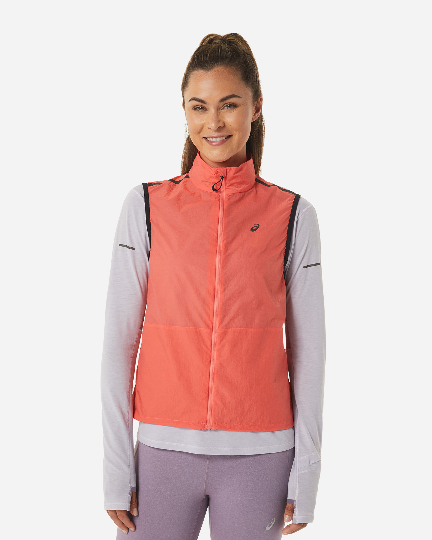 Giacca running ASICS METARUN PACKABLE W - Rosa - 0 | Cisalfa Sport