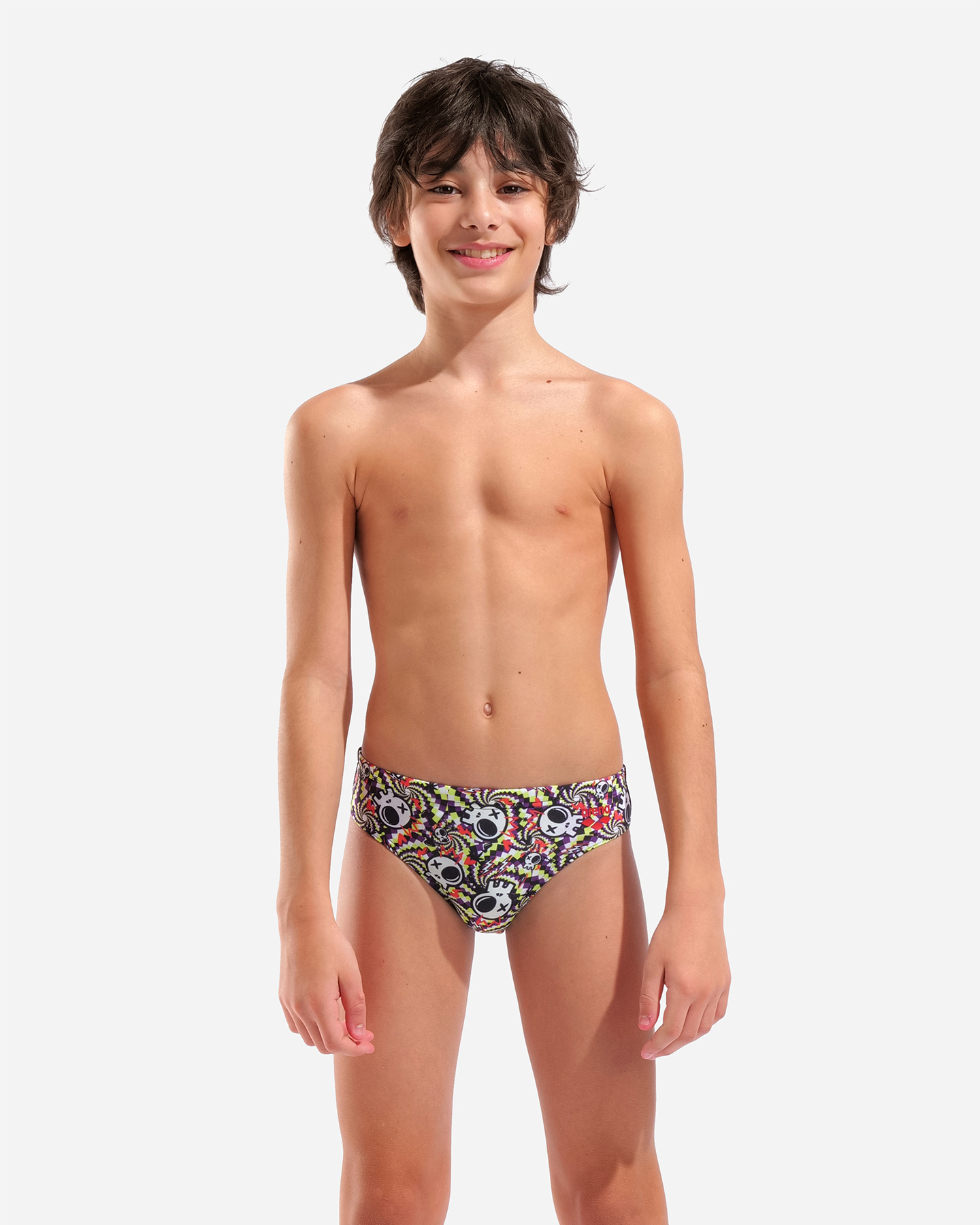 Slip piscina ARENA FUN SKULLS JR - Color mix - 3 | Cisalfa Sport