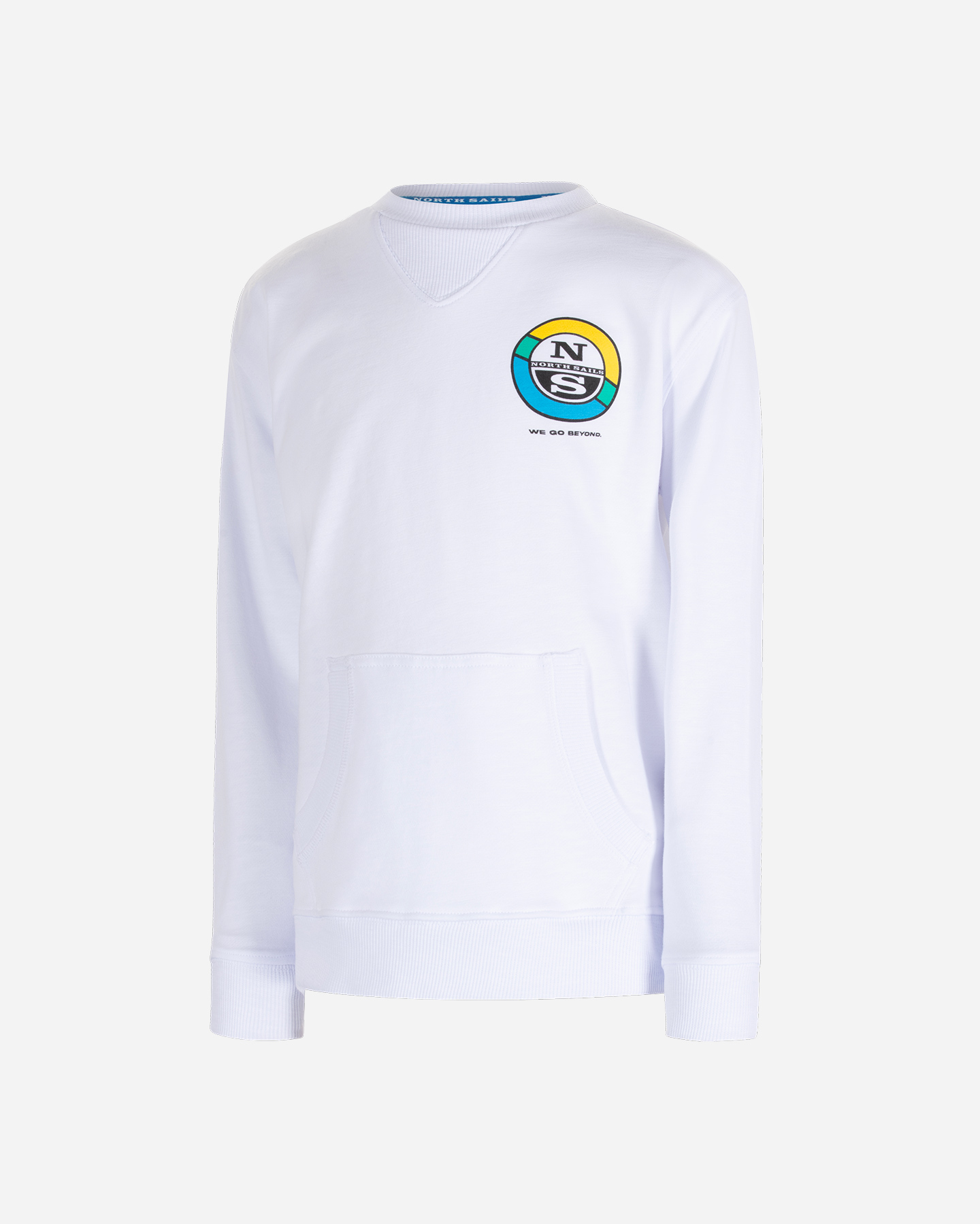 Felpa NORTH SAILS COLORSAIL JR - Bianco - 0 | Cisalfa Sport