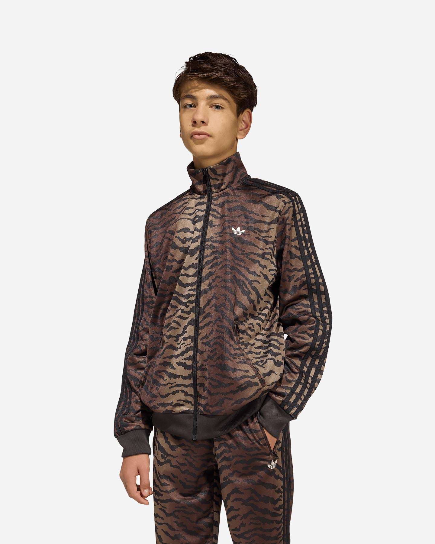 Felpa ADIDAS FIREBIRD JR - Marrone - 1 | Cisalfa Sport