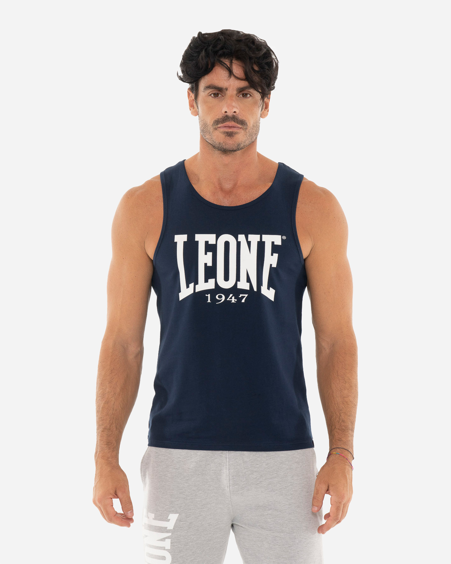 Canotta LEONE BIG LOGO M - Blu Navy - 0 | Cisalfa Sport