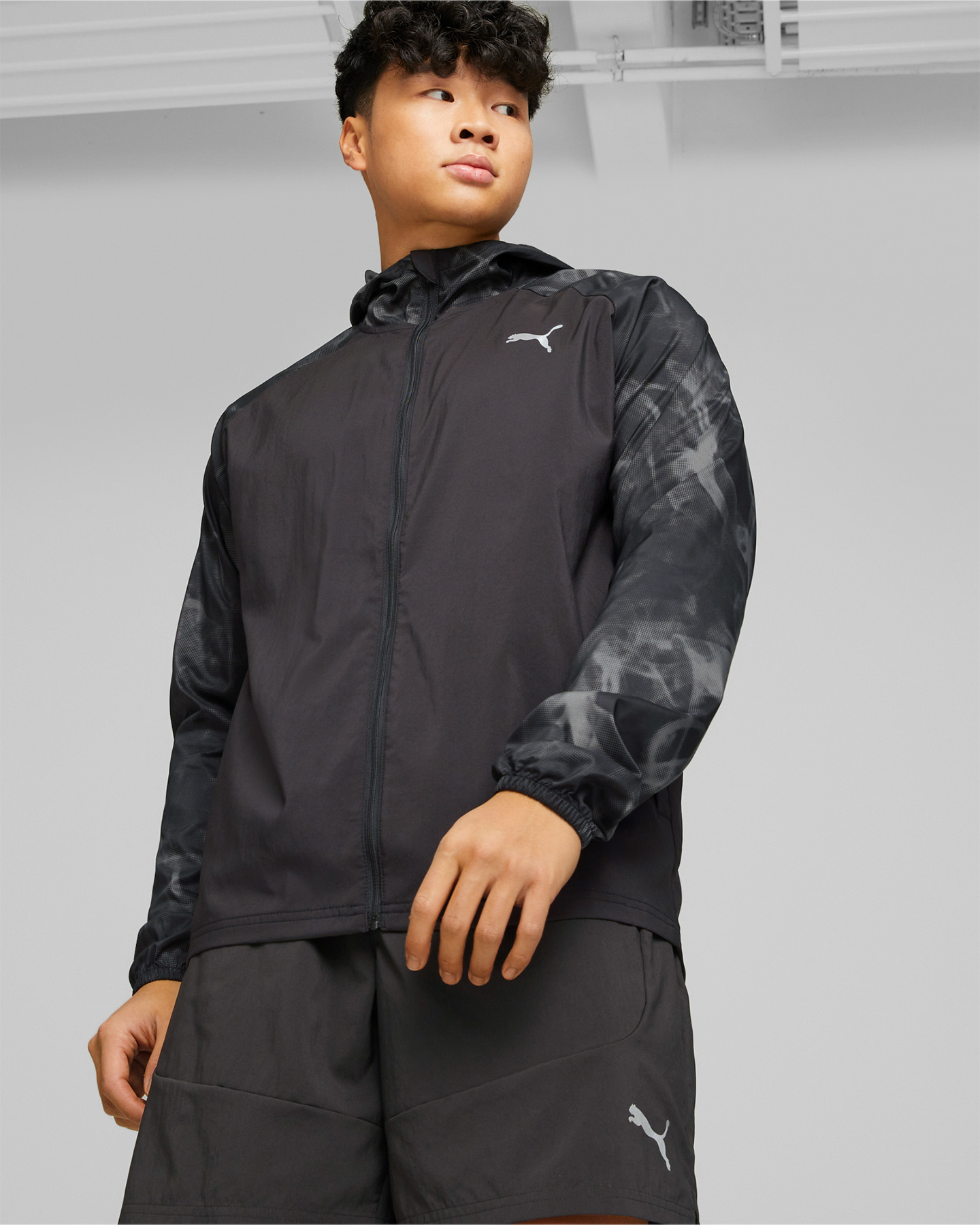 Giacca running PUMA FAVORITE ALL OVER M - 2 | Cisalfa Sport