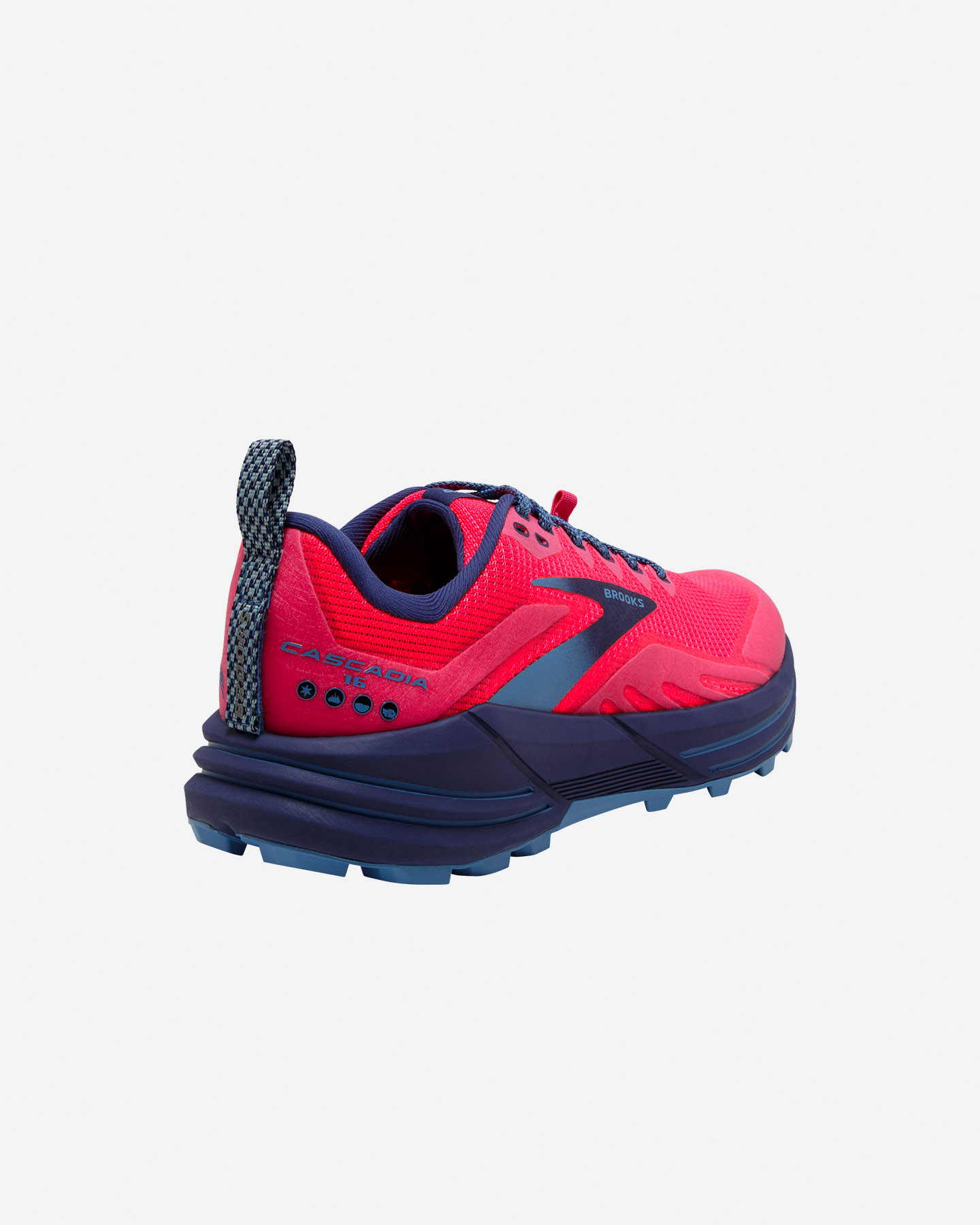Scarpe trail BROOKS CASCADIA 16 W - Rosa - 2 | Cisalfa Sport