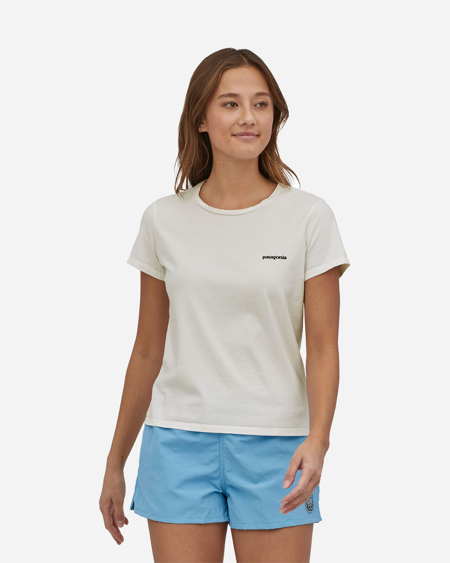 T-shirt PATAGONIA MISSION ORGANIC W - Bianco - 2 | Cisalfa Sport