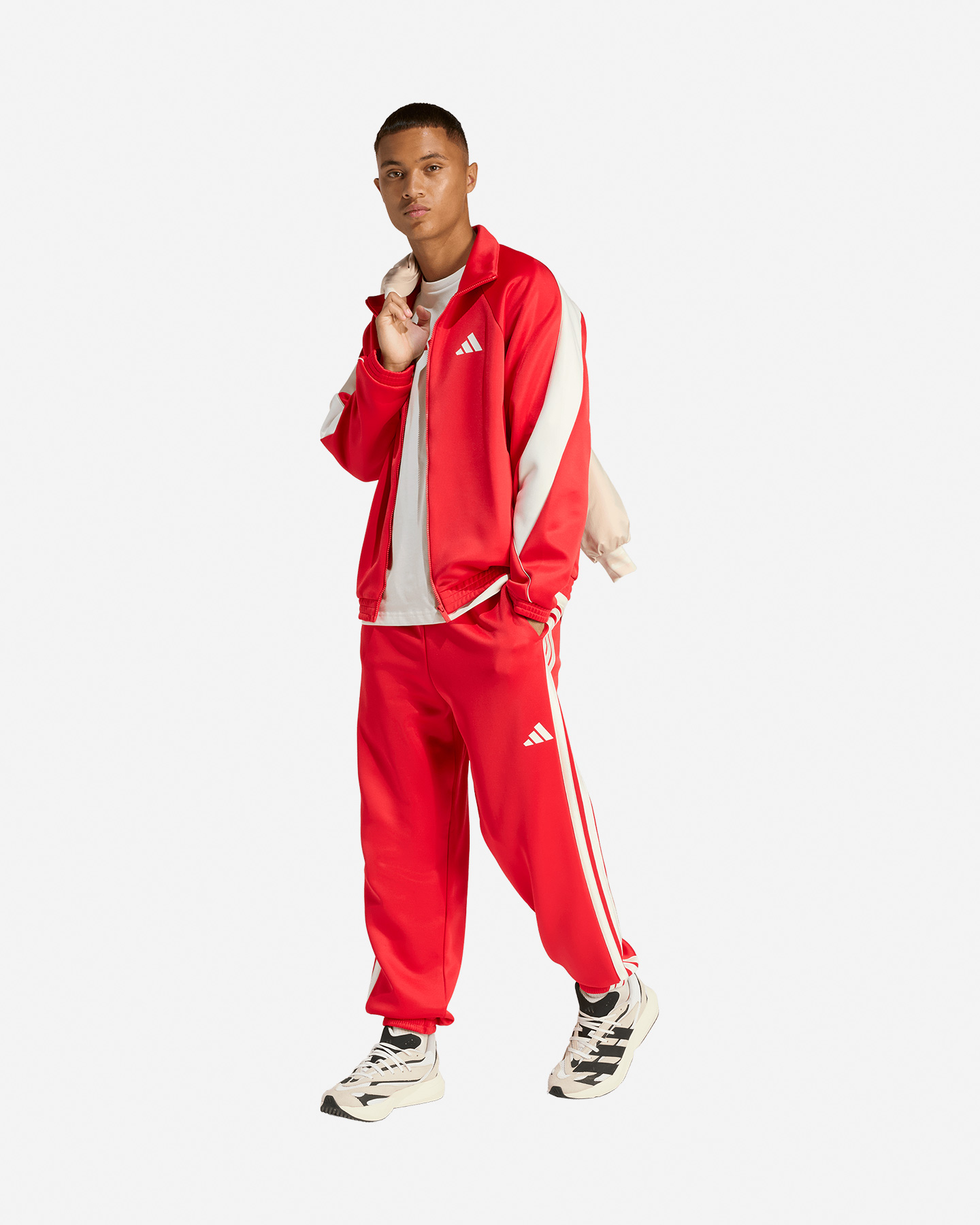 Felpa ADIDAS STADIUM M - Rosso - 3 | Cisalfa Sport
