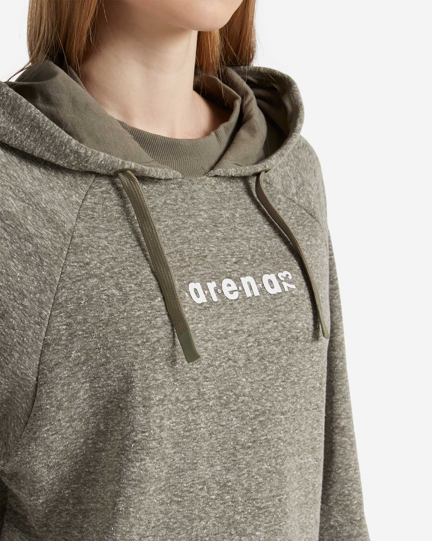 Felpa ARENA ATHLETICS W - Verde - 4 | Cisalfa Sport