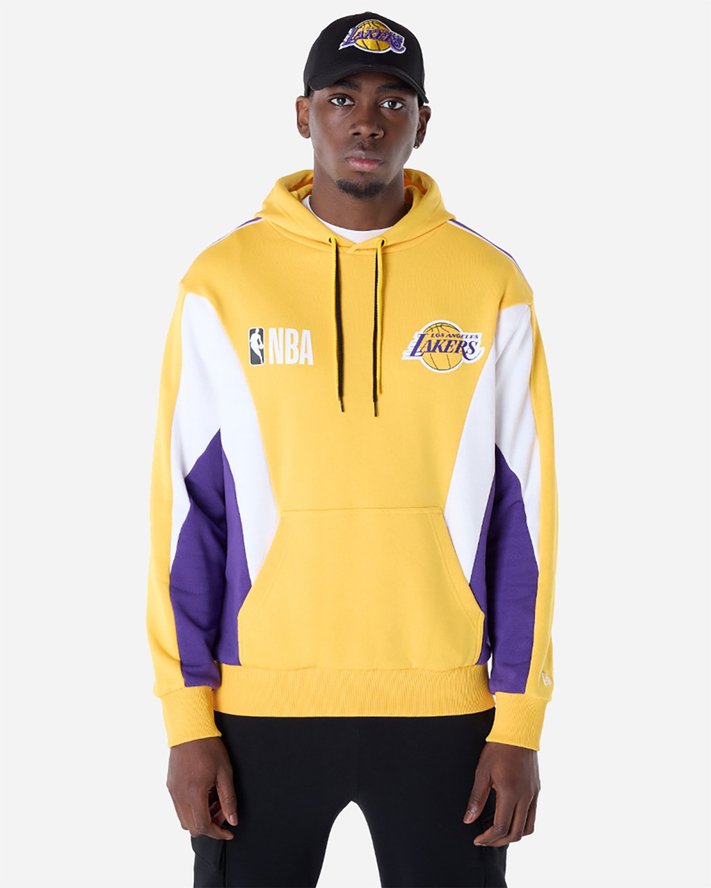 Abbigliamento basket NEW ERA GRAPHIC OS LAKERS M - Giallo - 0 | Cisalfa Sport