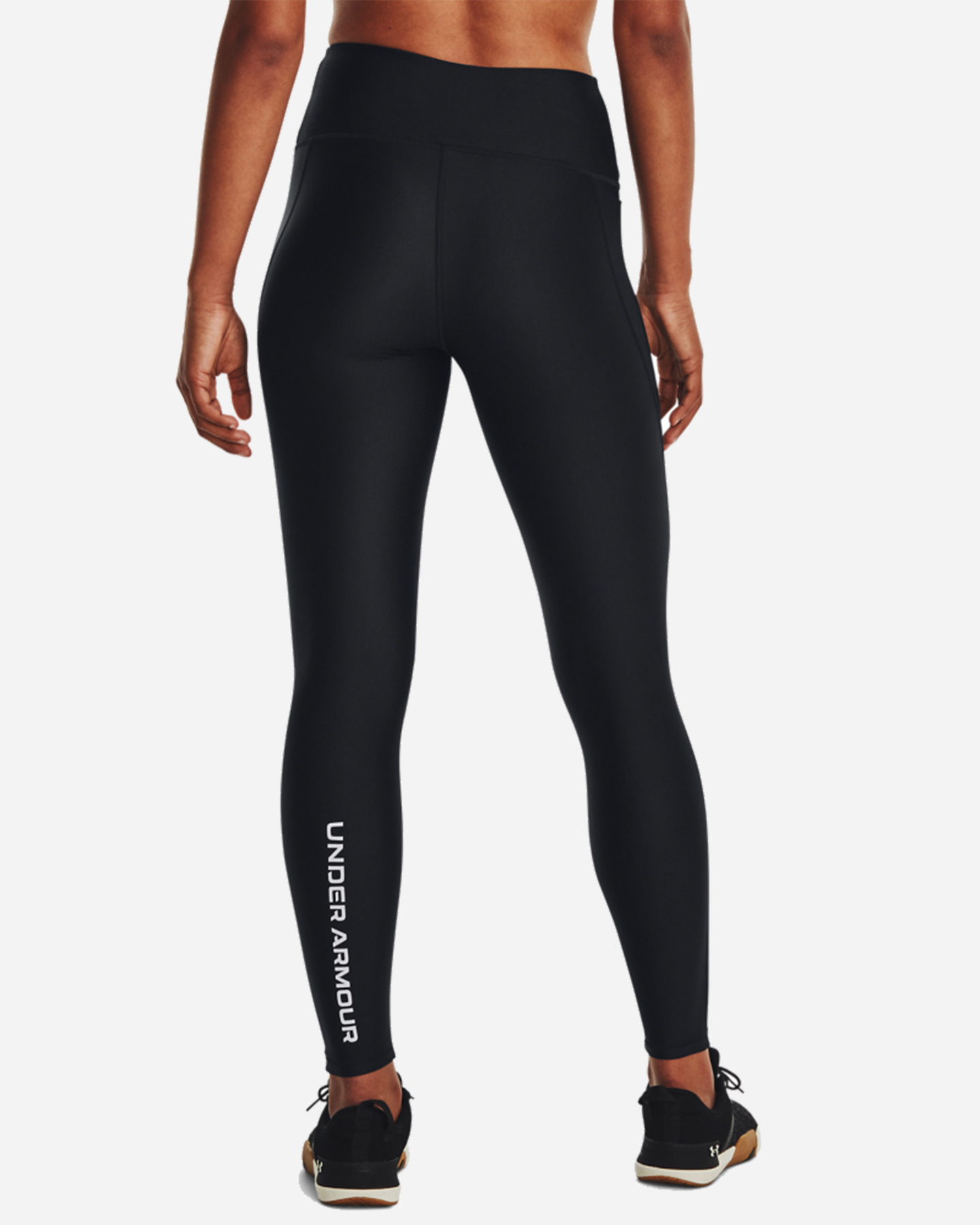 Leggings UNDER ARMOUR HEATGEAR LOGO W - Nero - 1 | Cisalfa Sport