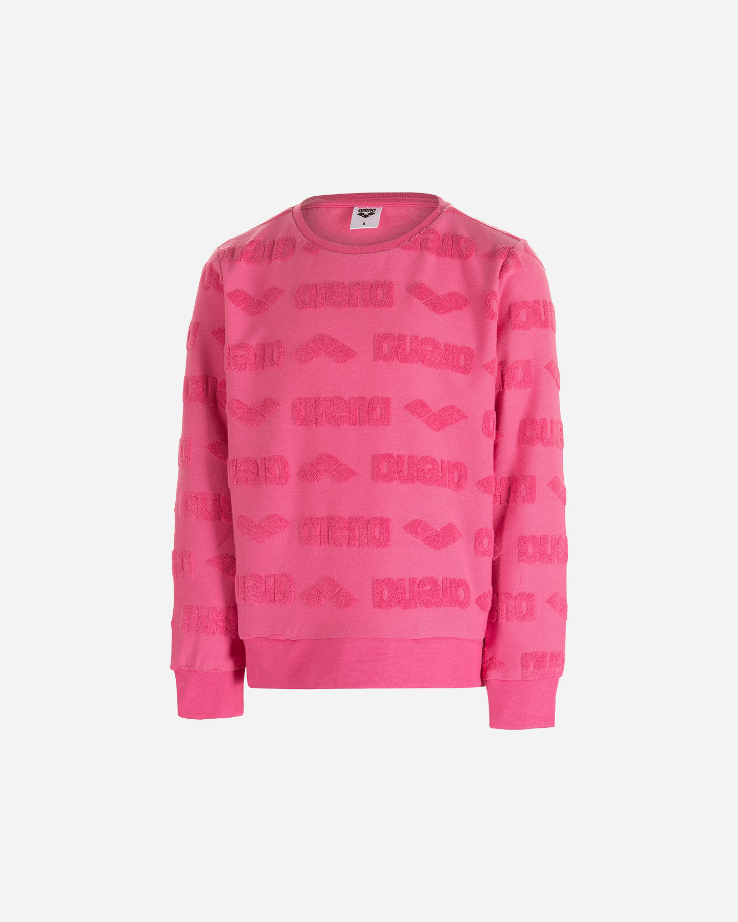 Felpa ARENA BASIC ATHLETICS JR - Fucsia - 0 | Cisalfa Sport