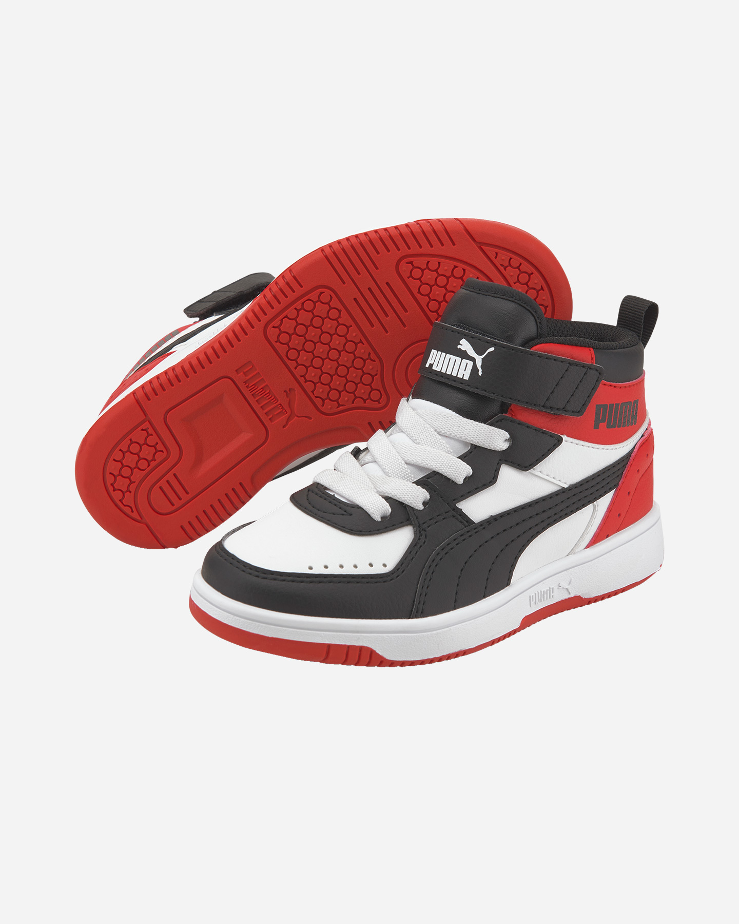 Scarpe sneakers PUMA REBOUND JOY AC MID PS JR - Bianco - 1 | Cisalfa Sport