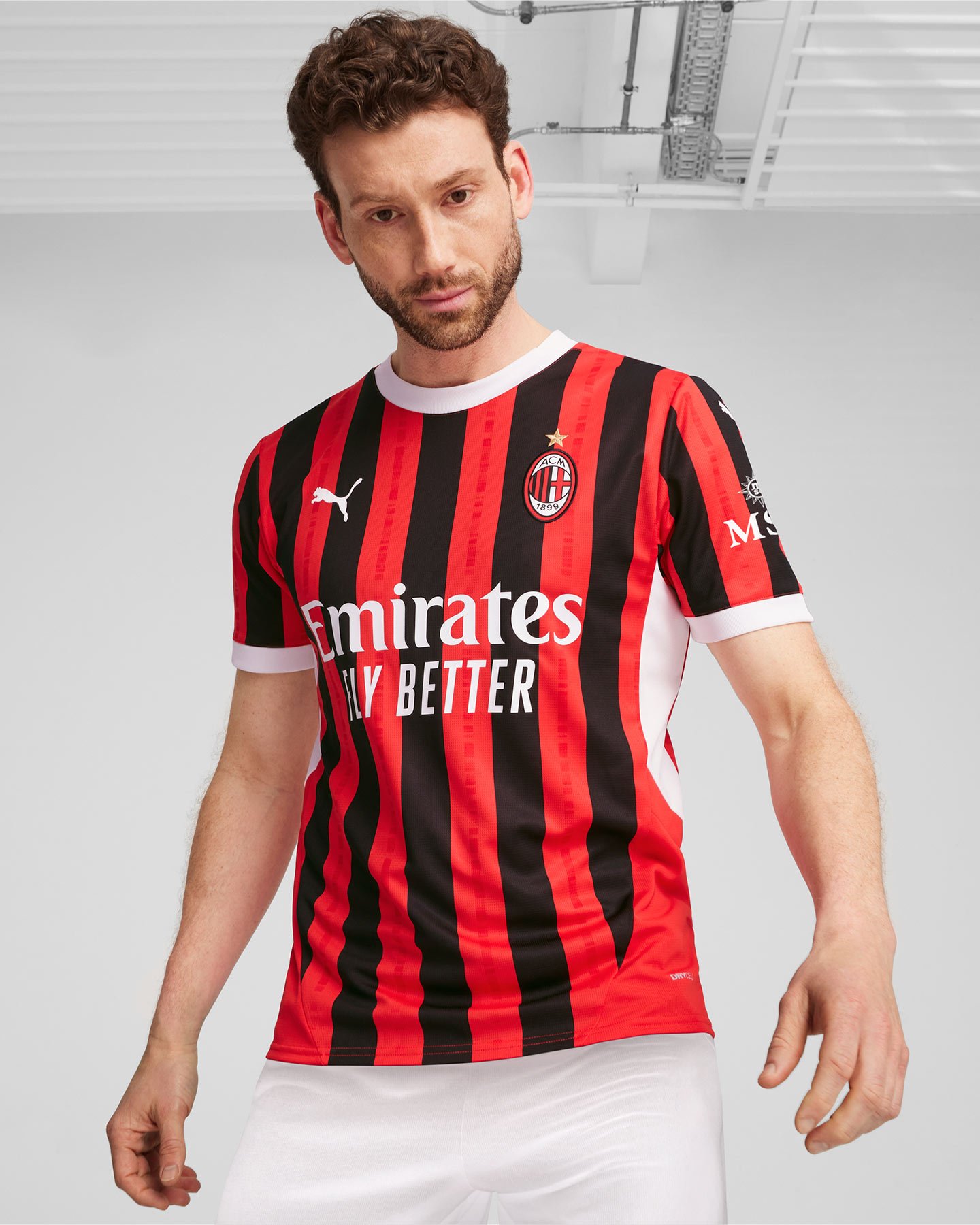 Maglia calcio ufficiale PUMA MILAN HOME REPLICA 24-25 M - Color mix - 2 | Cisalfa Sport