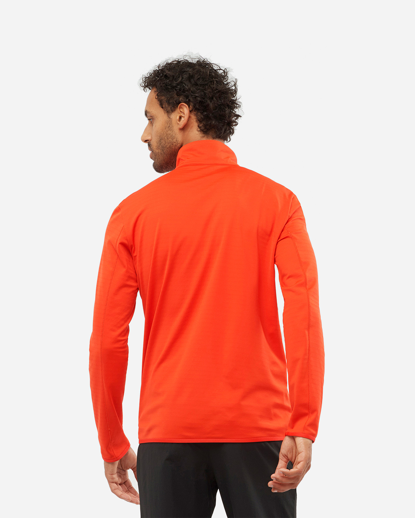 Pile SALOMON OUTRACK MID FZ M - Rosso - 2 | Cisalfa Sport