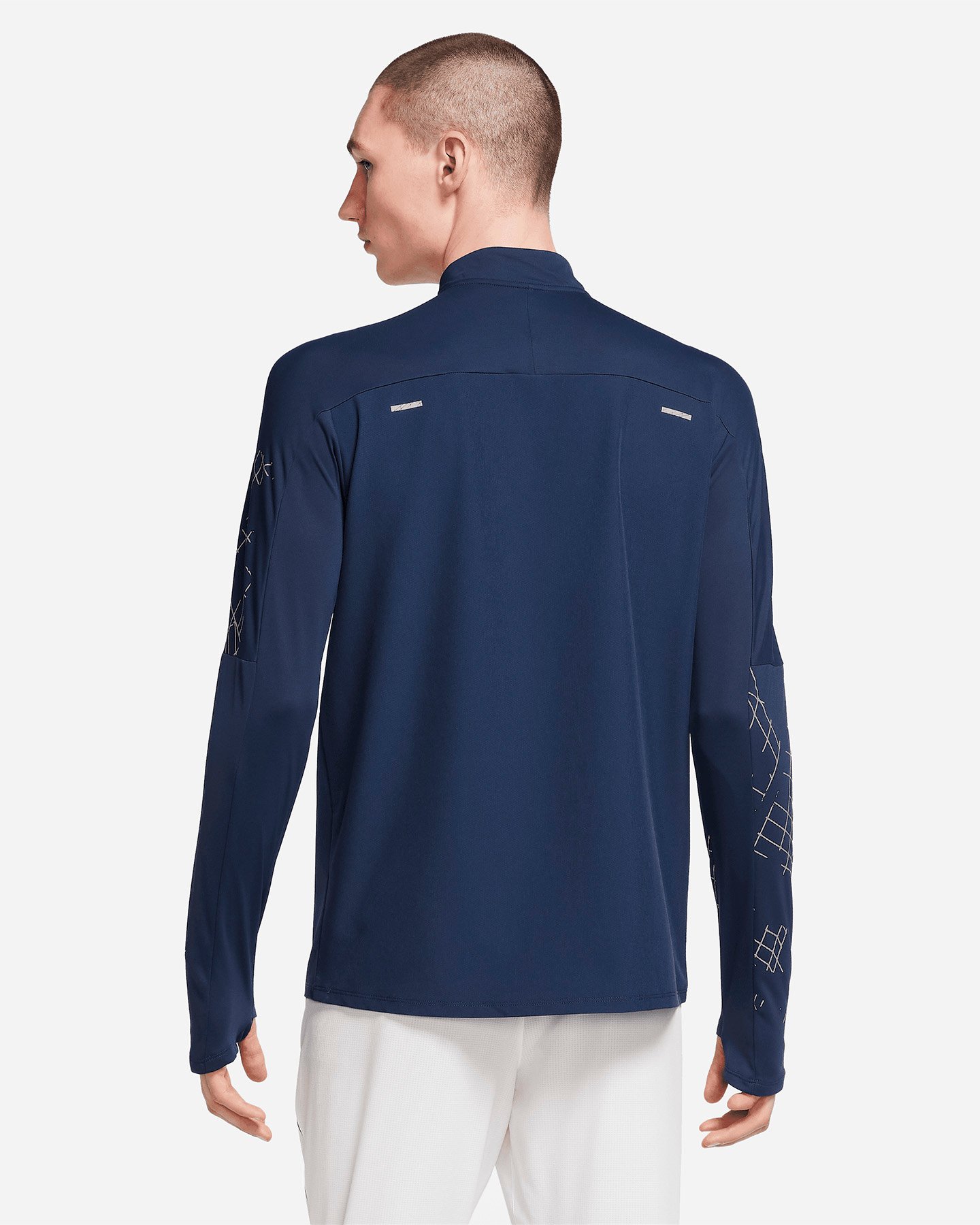 Maglia running NIKE RUNDIVISION ELEMENT FLASH HZ M - Blu - 1 | Cisalfa Sport