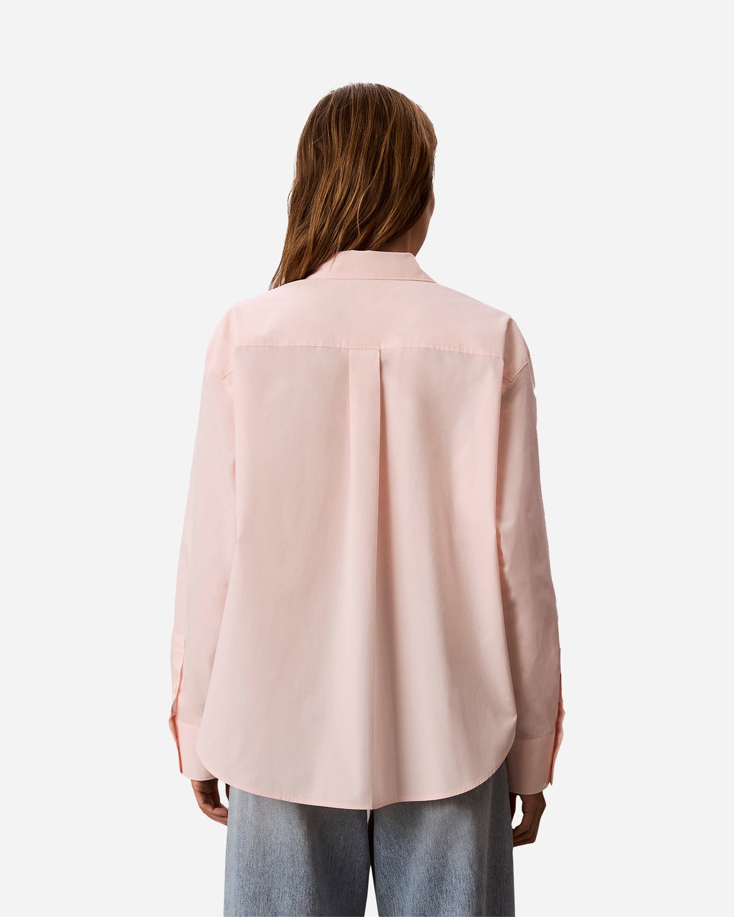 Camicia CALVIN KLEIN JEANS POPLIN W - Rosa - 3 | Cisalfa Sport